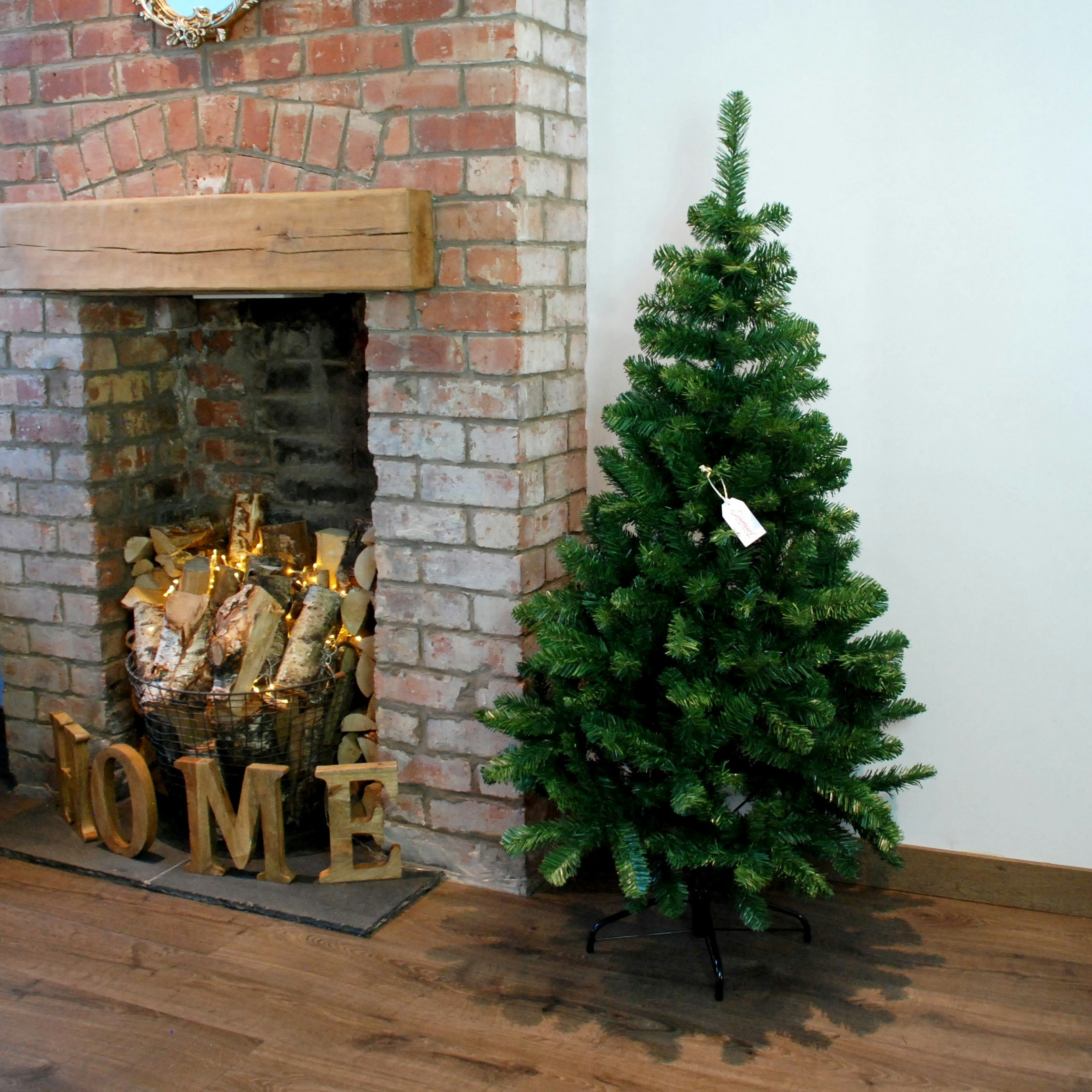 Green 4Ft (120Cm) Imperial Pine Christmas Tree With 220 Tips 80Cm Diameter - Image 5
