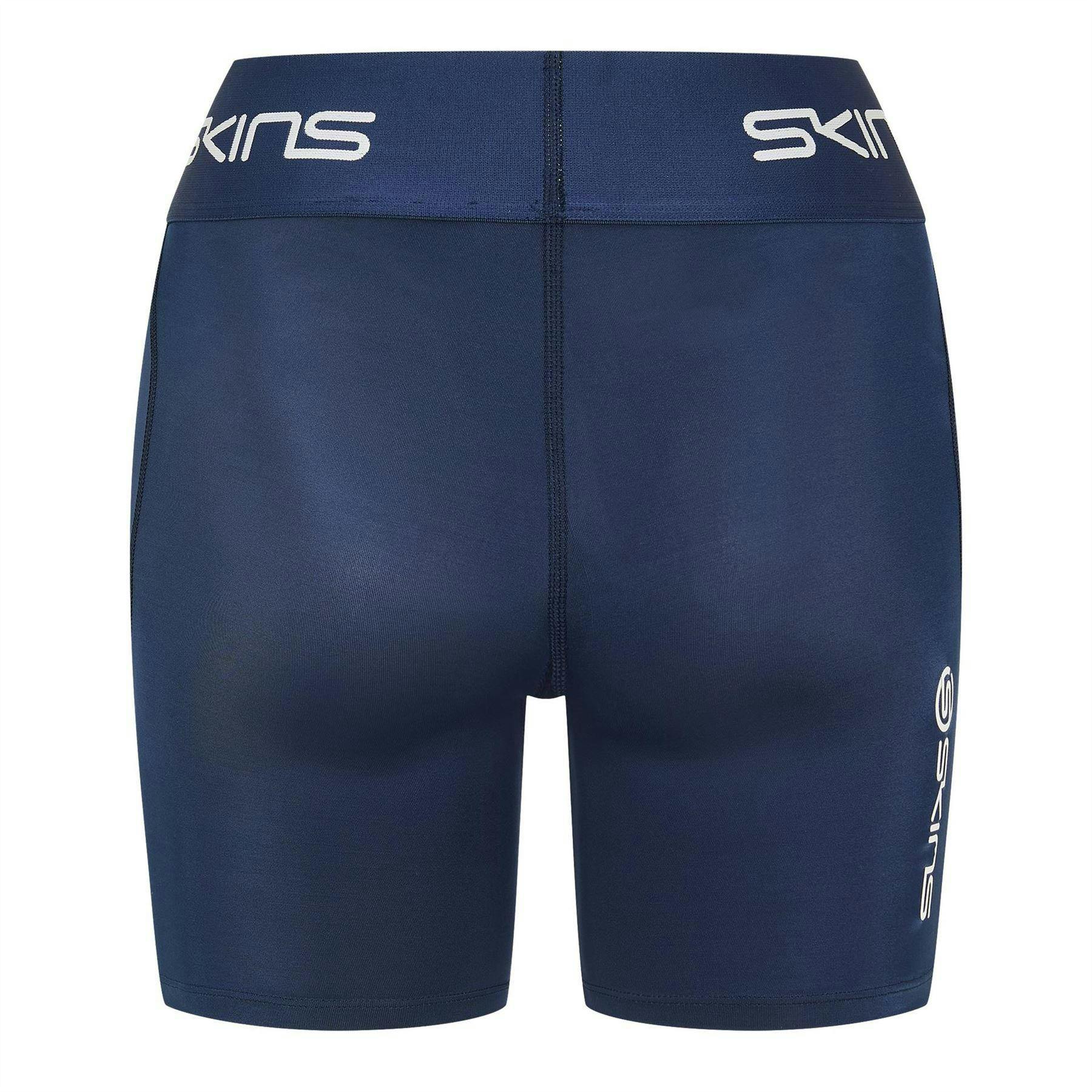 Skins Women's Blue Series-1 Compression Shorts - 10 Uk
