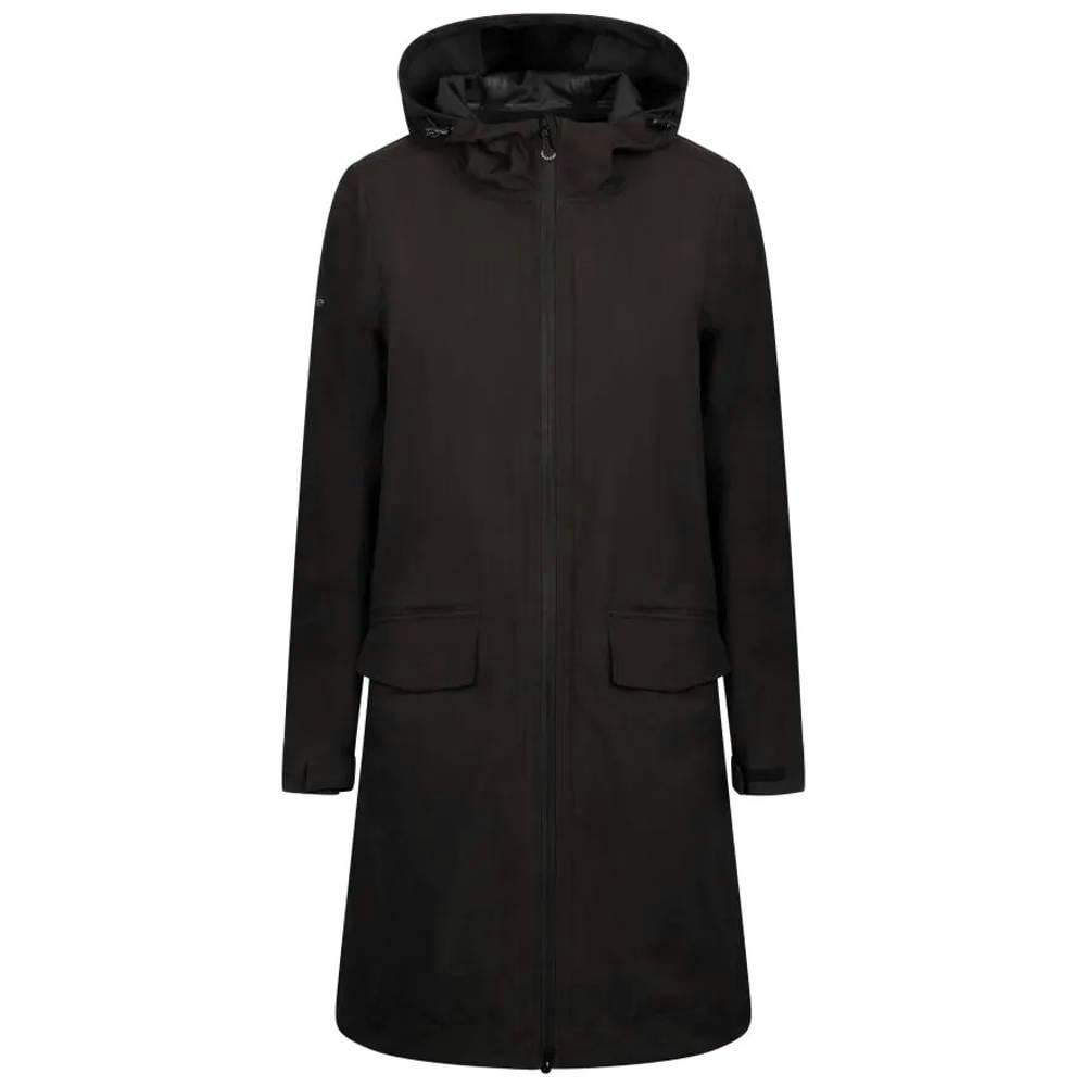 Trespass Women's Black / Sponsor Waterproof Jacket - Xl - 100% Polyester