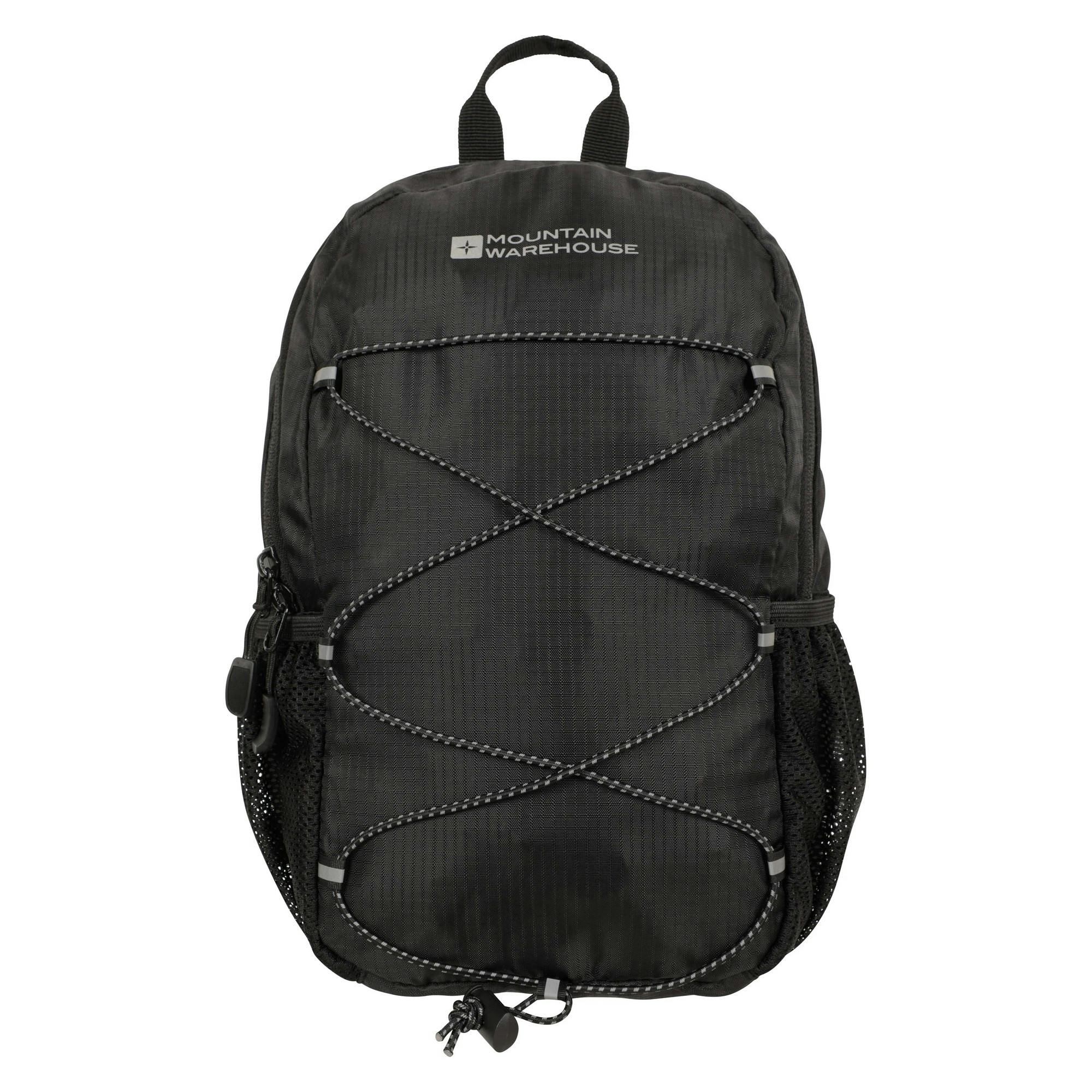 Mountain Warehouse Black Trek 8L Backpack - Jet - One Size - Jet