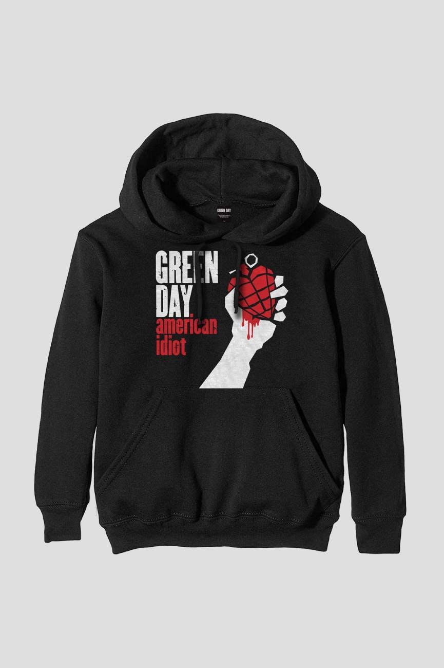 Paradiso Clothing Unisex Green Day American Idiot Hoodie - Xl