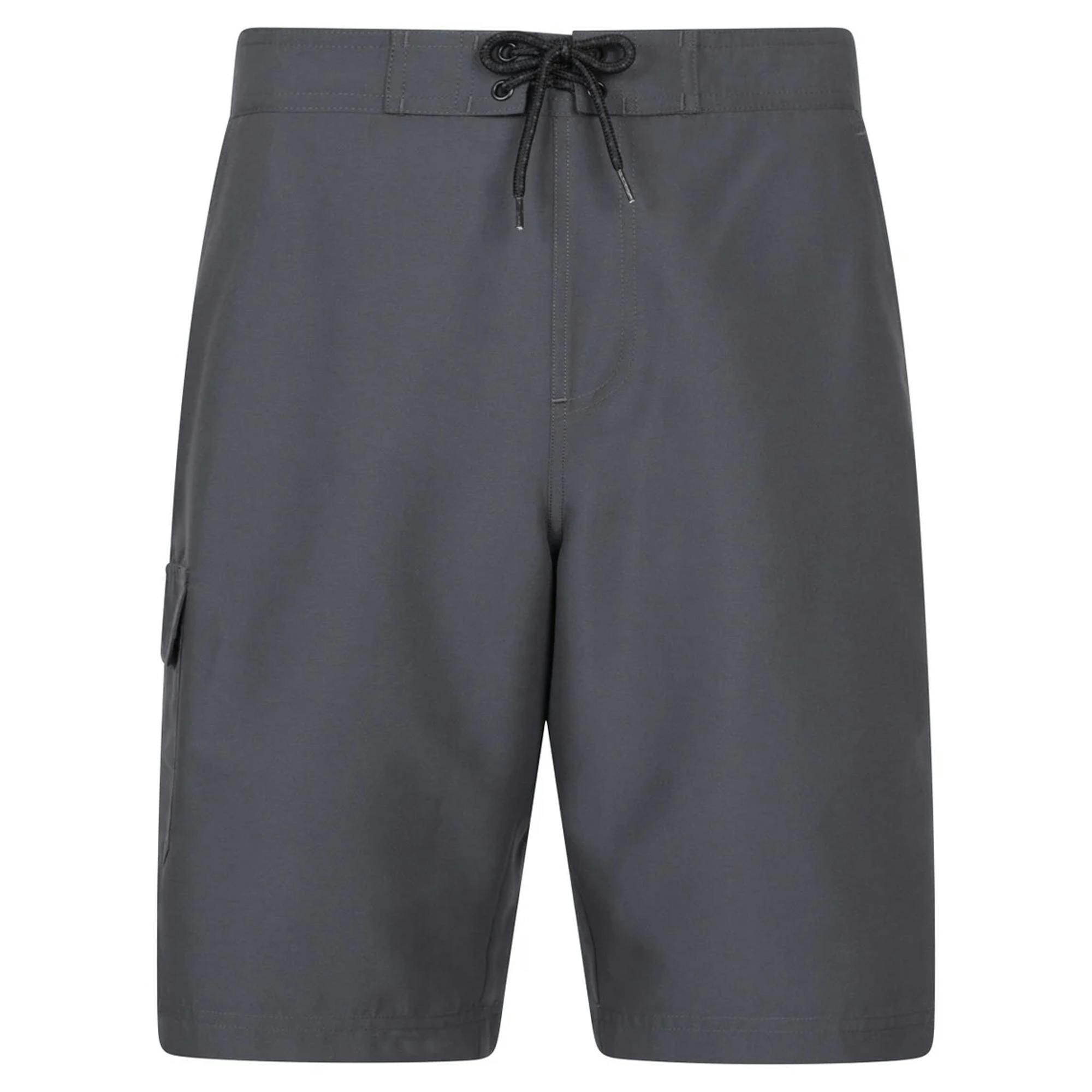 Mountain Warehouse Men's Ocean Swim Shorts - Charcoal - Xl - Charcoal - 100% Polyester