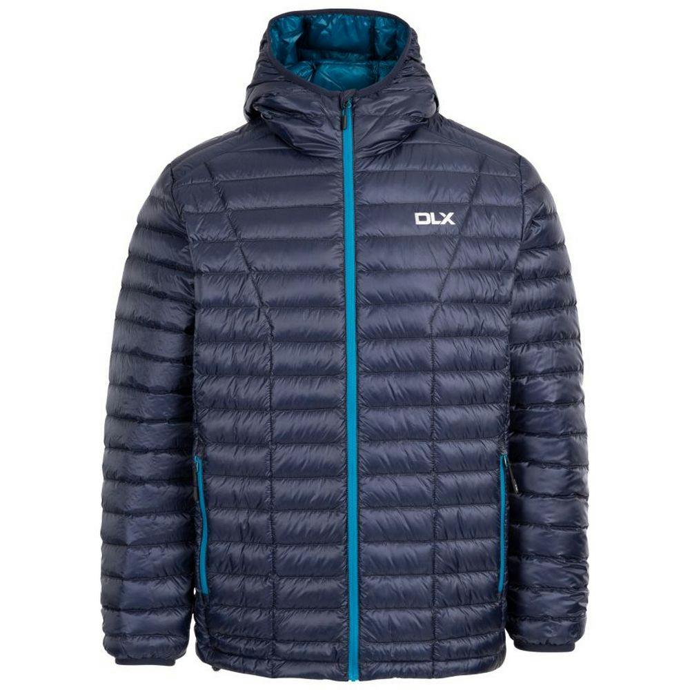 Trespass Men's Zoltan Down Jacket - Navy - Xxl - Navy - 100% Polyamide