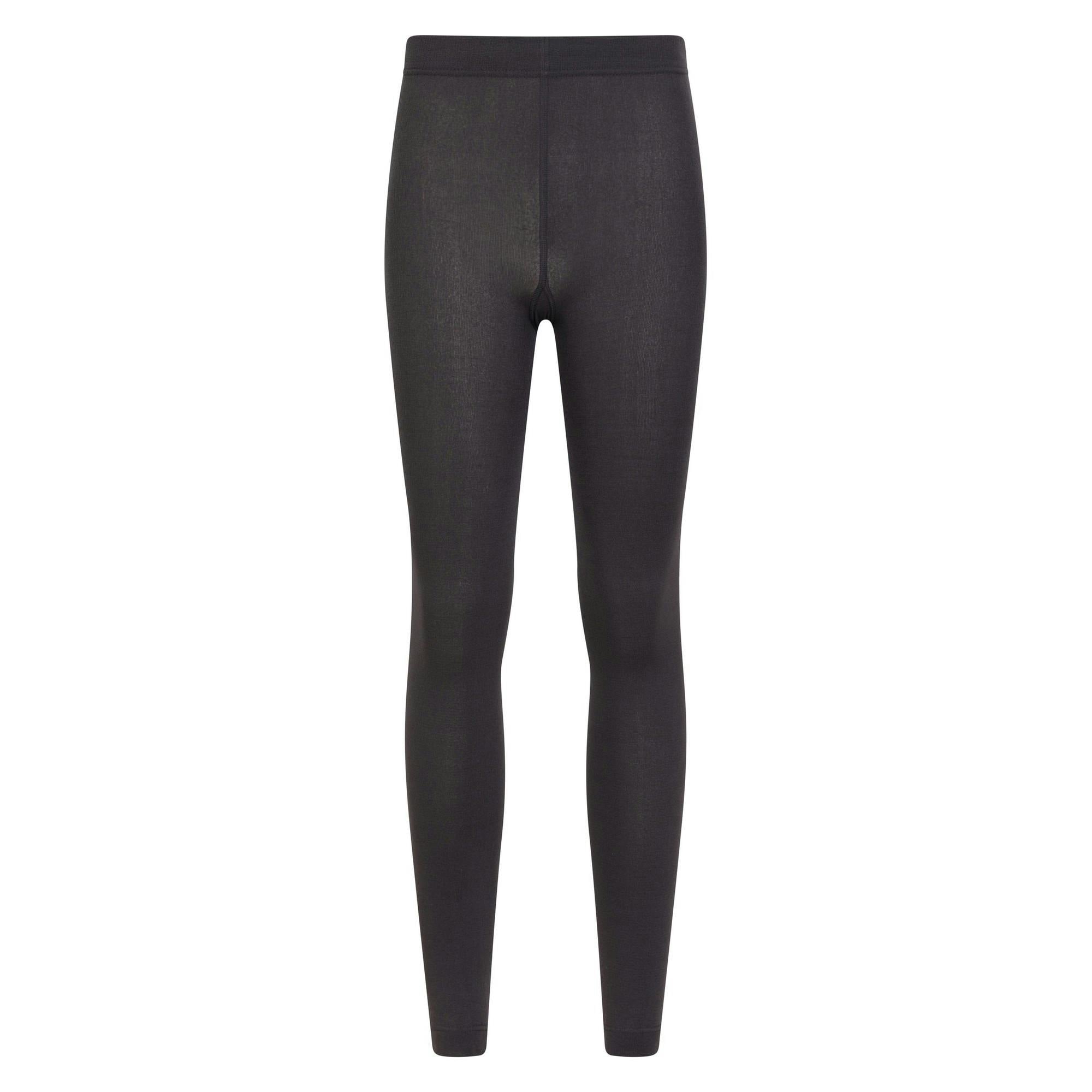 Mountain Warehouse Women's Grey Brushed Isotherm Leggings - M - 97% Polyester/3% Elastane