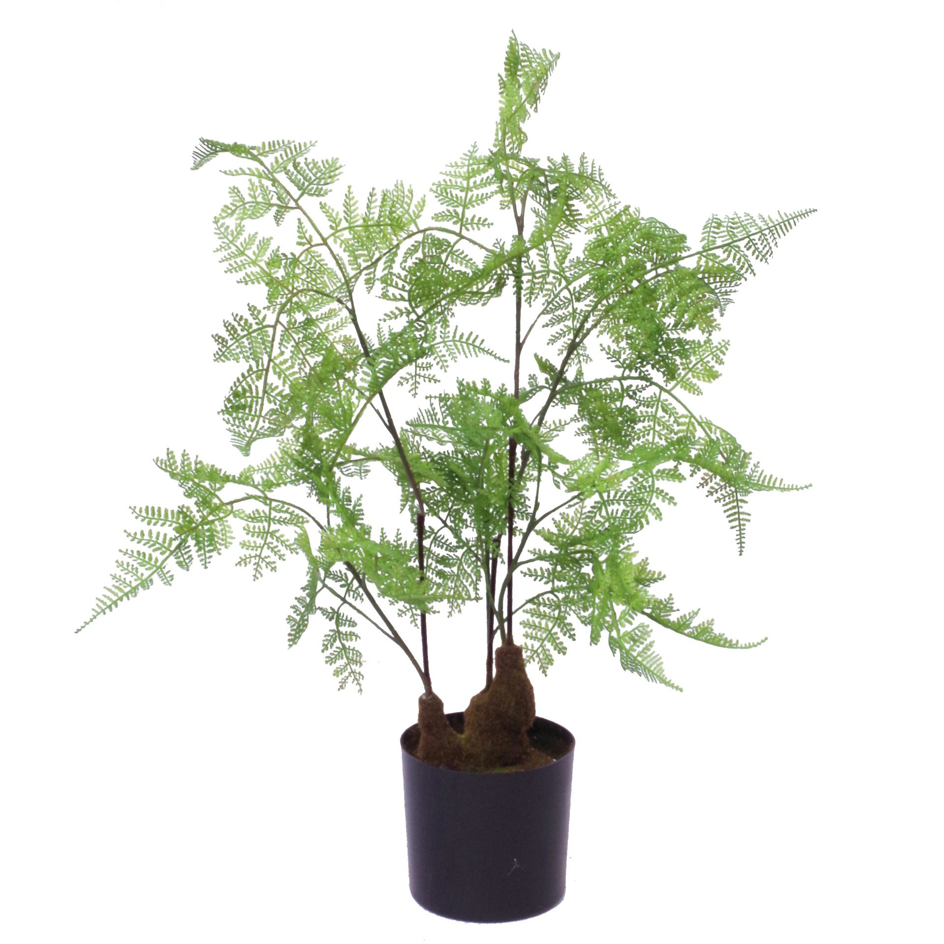 Leaf Green Artificial Natural Moss Base Fern Foliage Plant - - - 60Cm