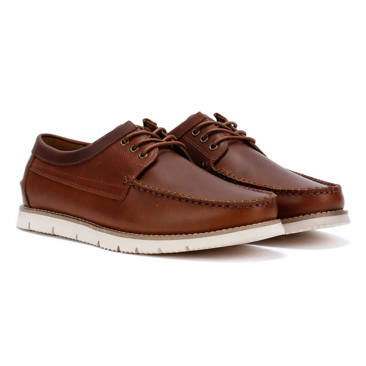 Ben Sherman Men's Brown Soho Suede Lace-Up Shoes - Uk 10 / Eu 44 / Us 11