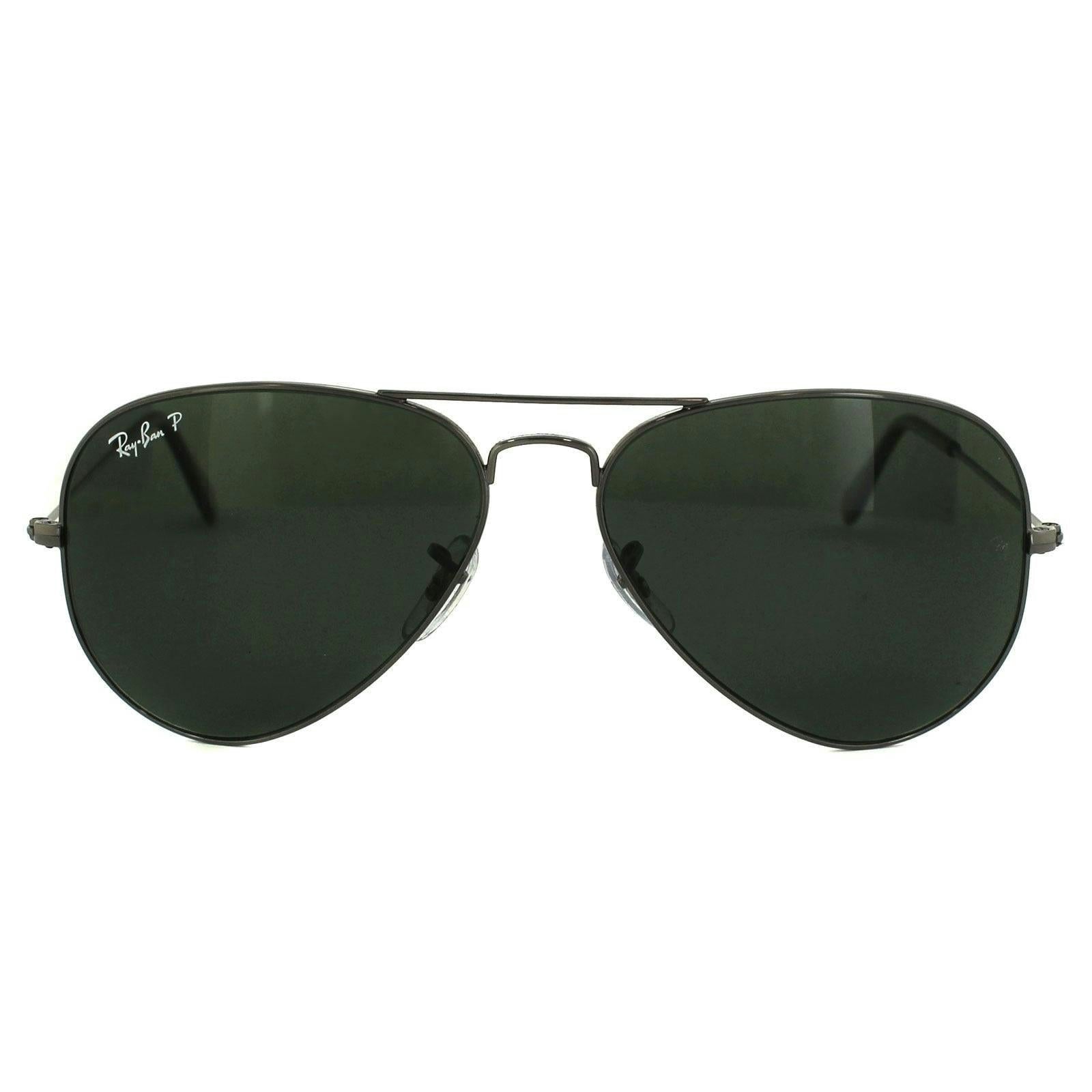 Ray-Ban , Sunglasses, Unisex, Gray, 58 Mm, Aviator Rb3025 - Image 10