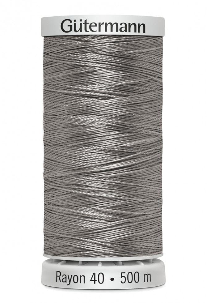 Gutermann No 40 Sulky Rayon Embroidery Thread 500M Rayon Thread Suitable For Embroidery - 1011 - 500 Metres