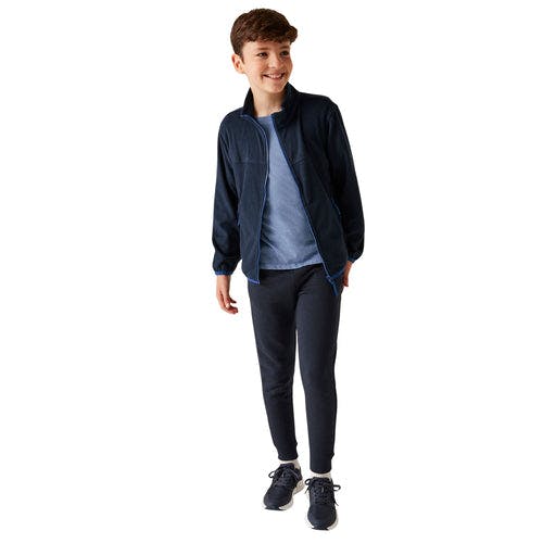 Regatta Junior Microfleece Jacket - Trf688 - Navy - 34"