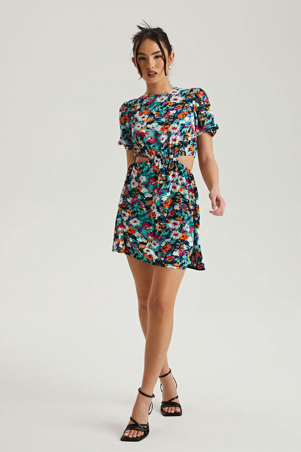 Urban Bliss True Floral Smock Dress - 12