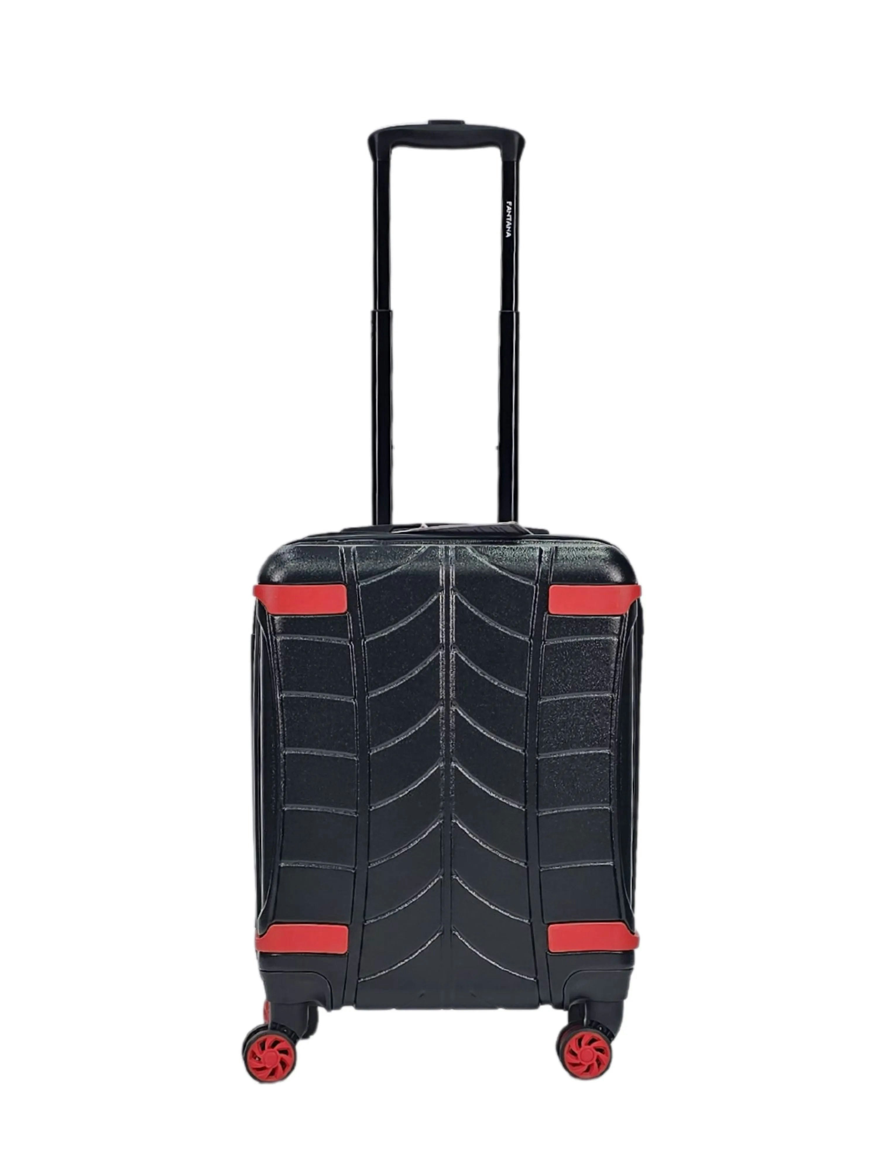 Truclothing Black Hard-Shell Cabin Check In Suitcase - Small