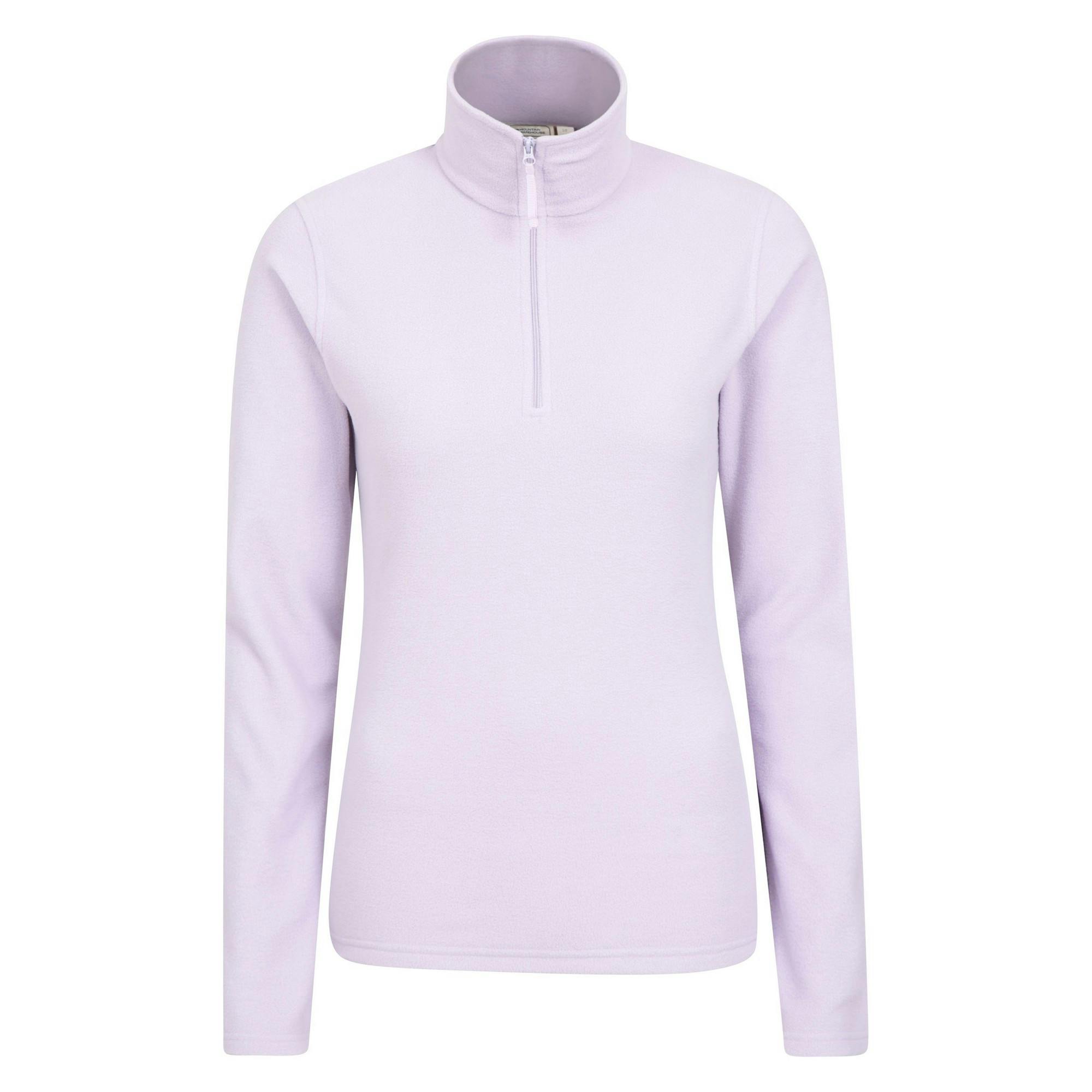 Mountain Warehouse Women's Purple Camber Ii Fleece Top - Xxl - 100% Polyester