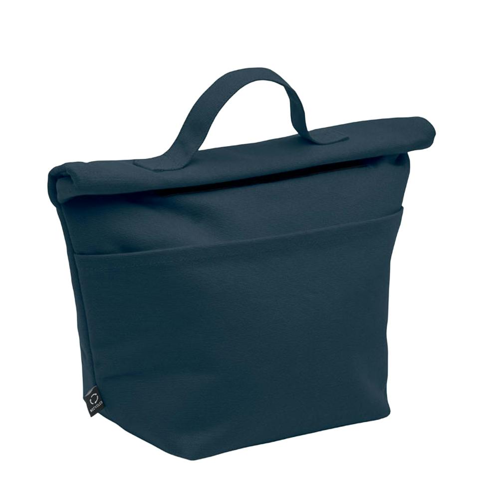 Midocean Recoba Colour Recycled Cotton Cooler Bag - French Navy - One Size - French Navy - 70% Recycled Cotton/30% Recycled Polyester