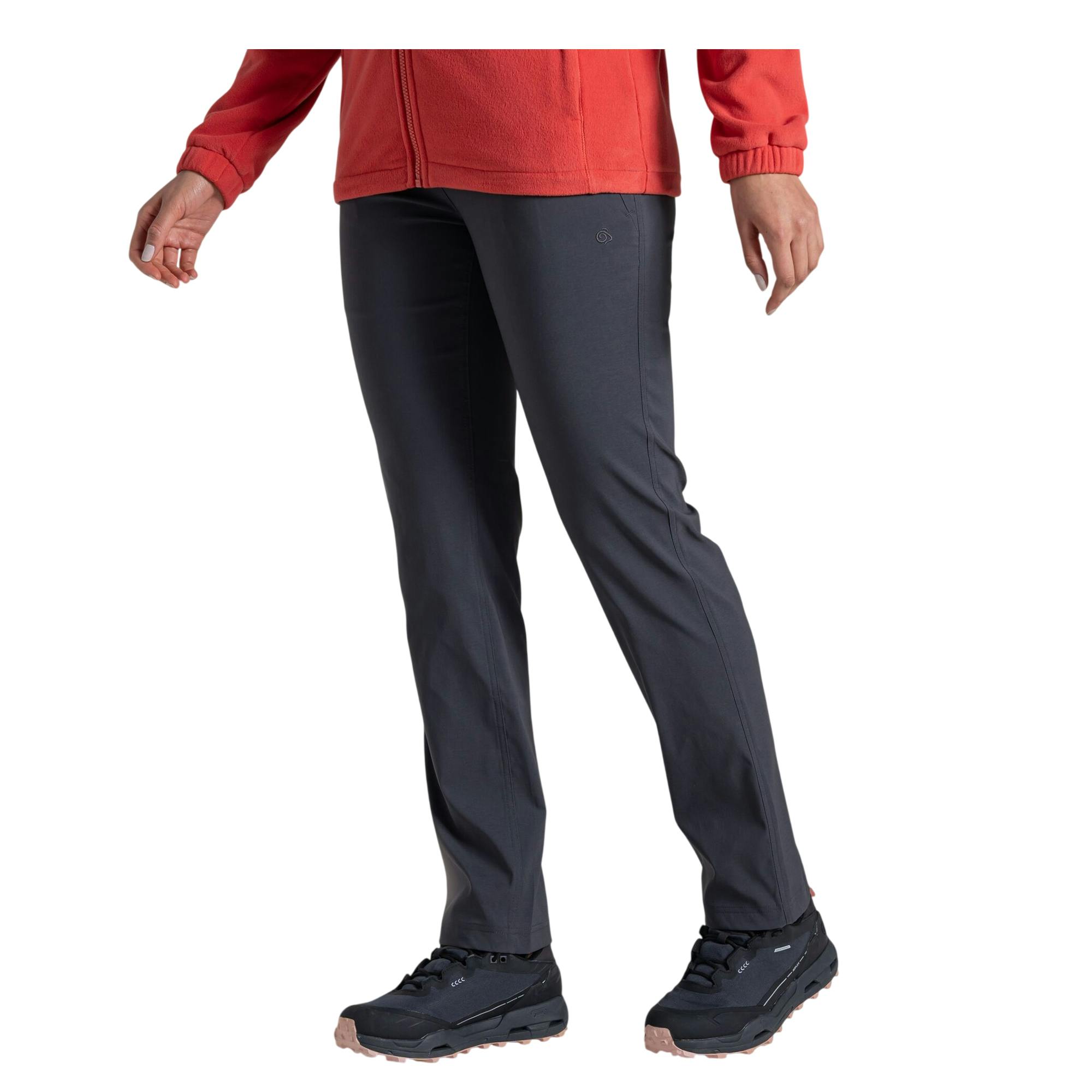 Craghoppers Women's Kiwi Pro Iii Trousers - Graphite - 12 Uk S - Graphite - 96% Recycled Nylon Polyamide/4% Elastane
