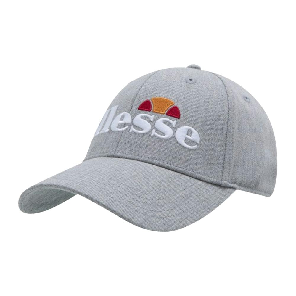 Ellesse Light/Grey Tralo Embroidered Logo Cap - One Size - 100% Mixed
