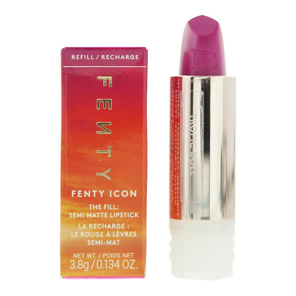 Fenty Beauty Icon The Fill Semi-Matte Refillable Tropic Doll Lipstick 3.8G