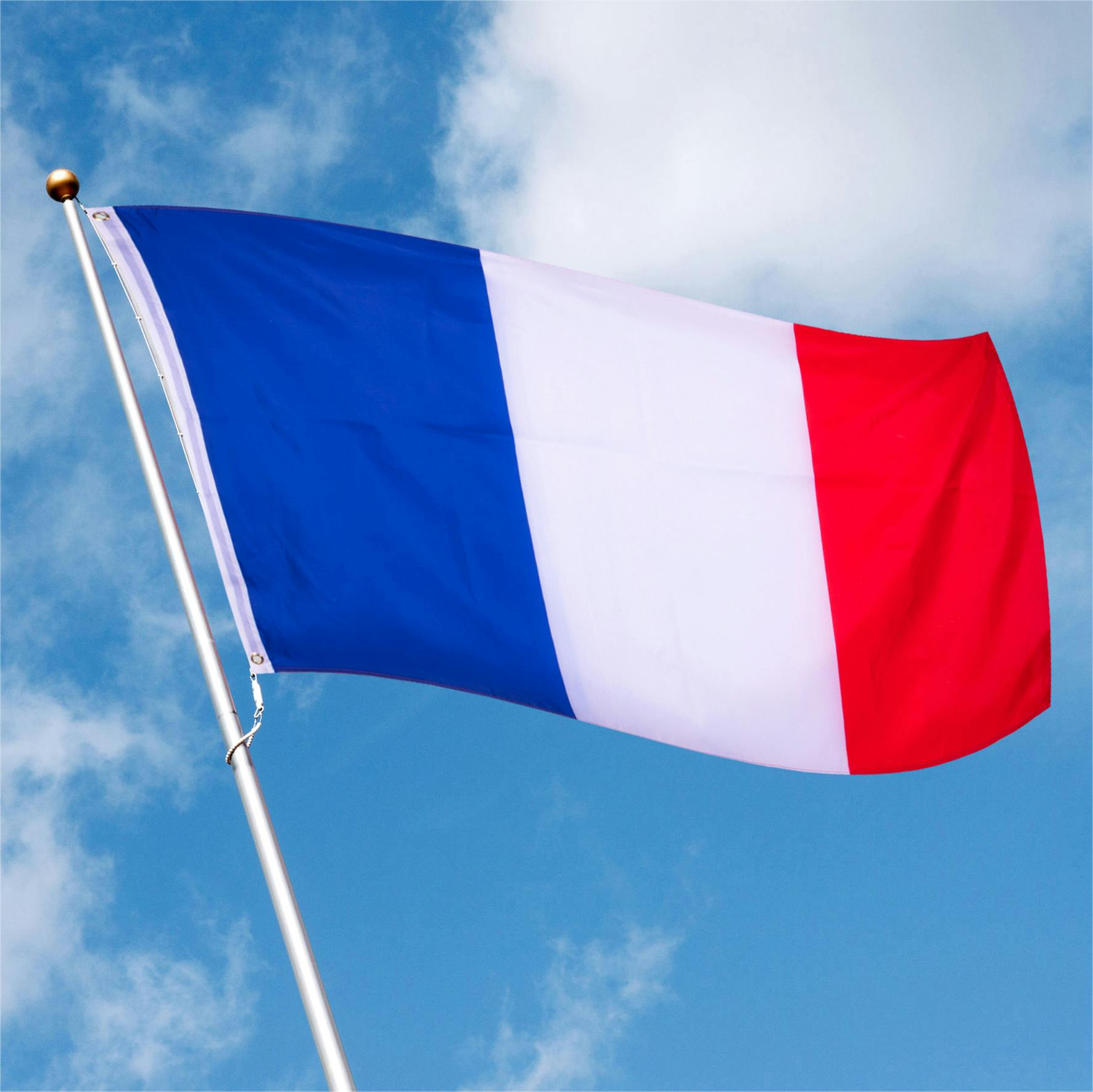 St Helens France Flag Inc. Holes 150X90cm
