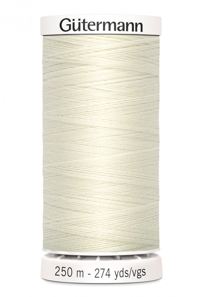 Gutermann Sew All Polyester Sewing Thread 250M Polyester Thread Suitable For Dressmaking - 1 - 250 Metres