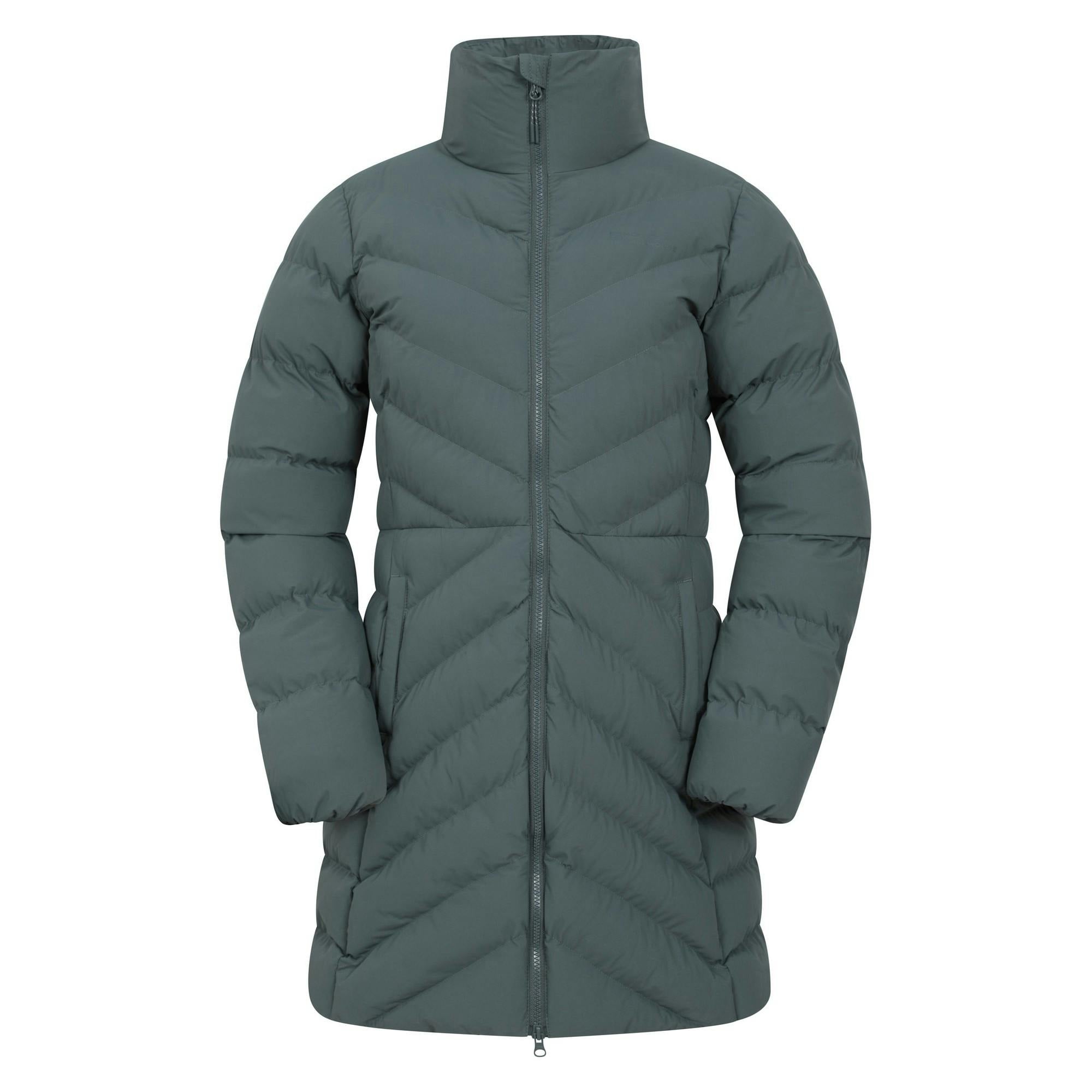 Mountain Warehouse Women's Green Anmore Padded Jacket - Khaki - 20 Uk - Khaki - 100% Polyester