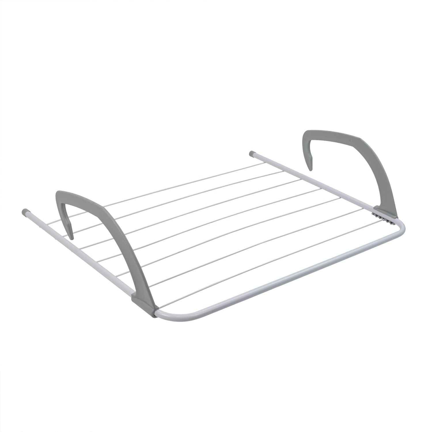 Jvl White Over Door Radiator Clothes Drying Airer-6M,