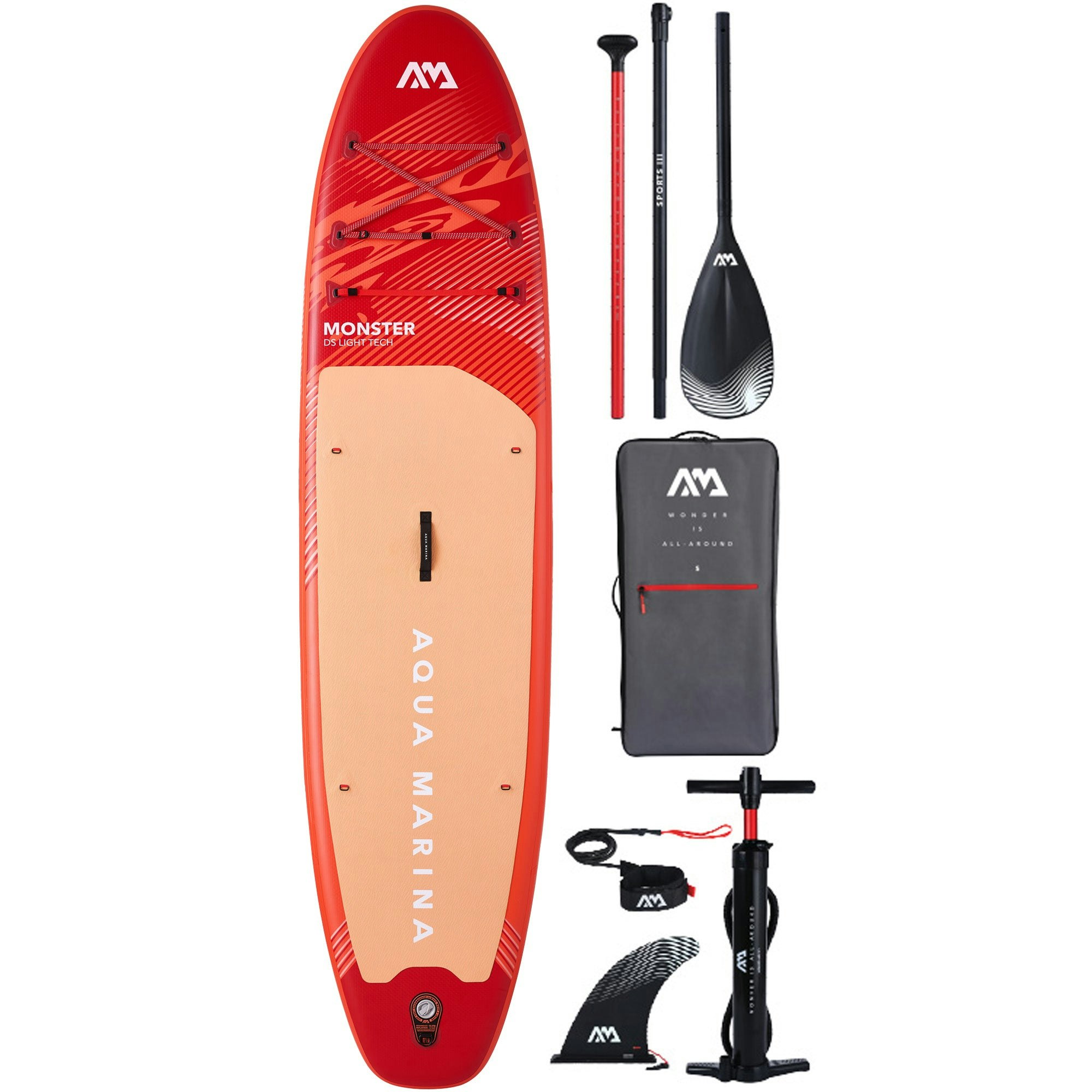 Aqua Marina Light Monster 12'0" All Round Inflatable Paddleboard - New 2026