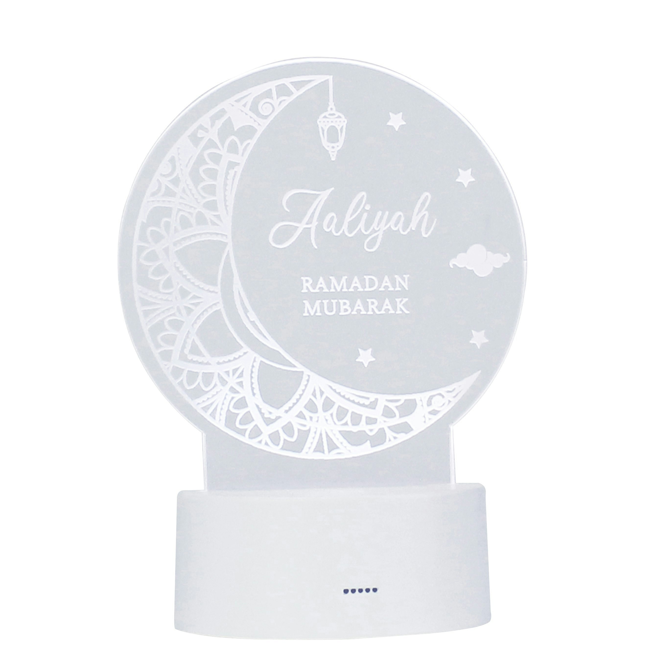 Personalised Memento Company Light Personalised Eid And Ramadan Led