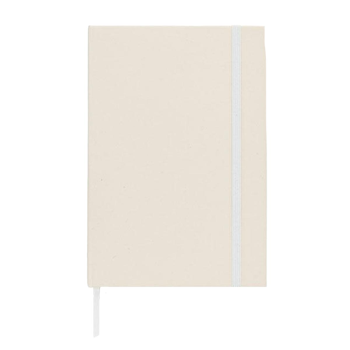 Midocean White Mito Recycled A5 Notebook - One Size