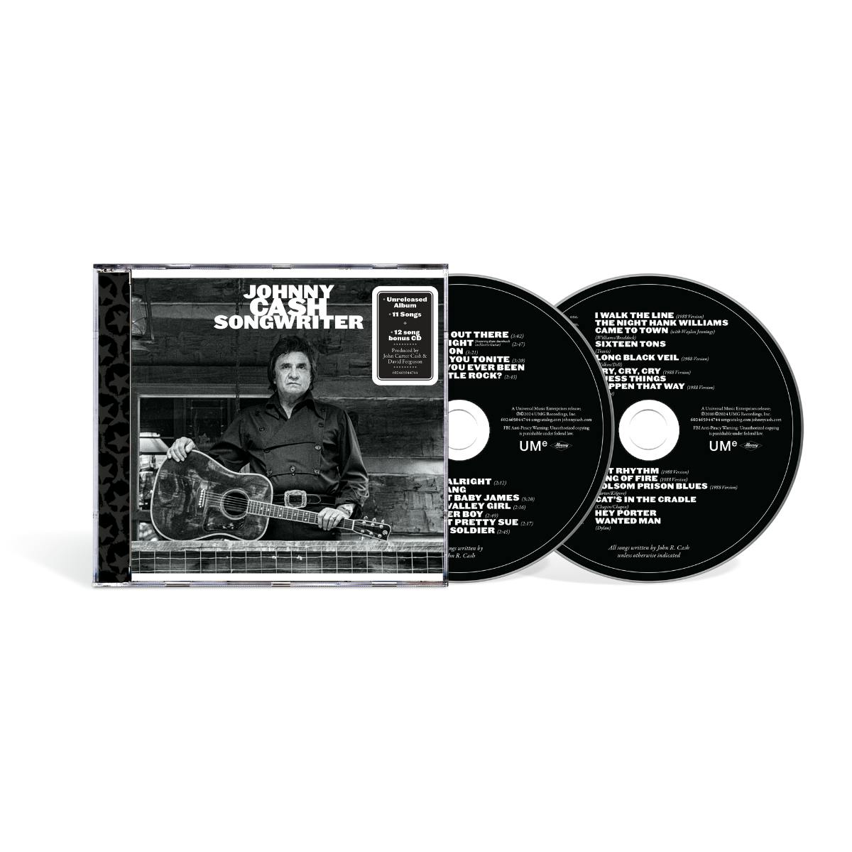 Eyesore Merch Johnny Cash 'Songwriter' 2Cd
