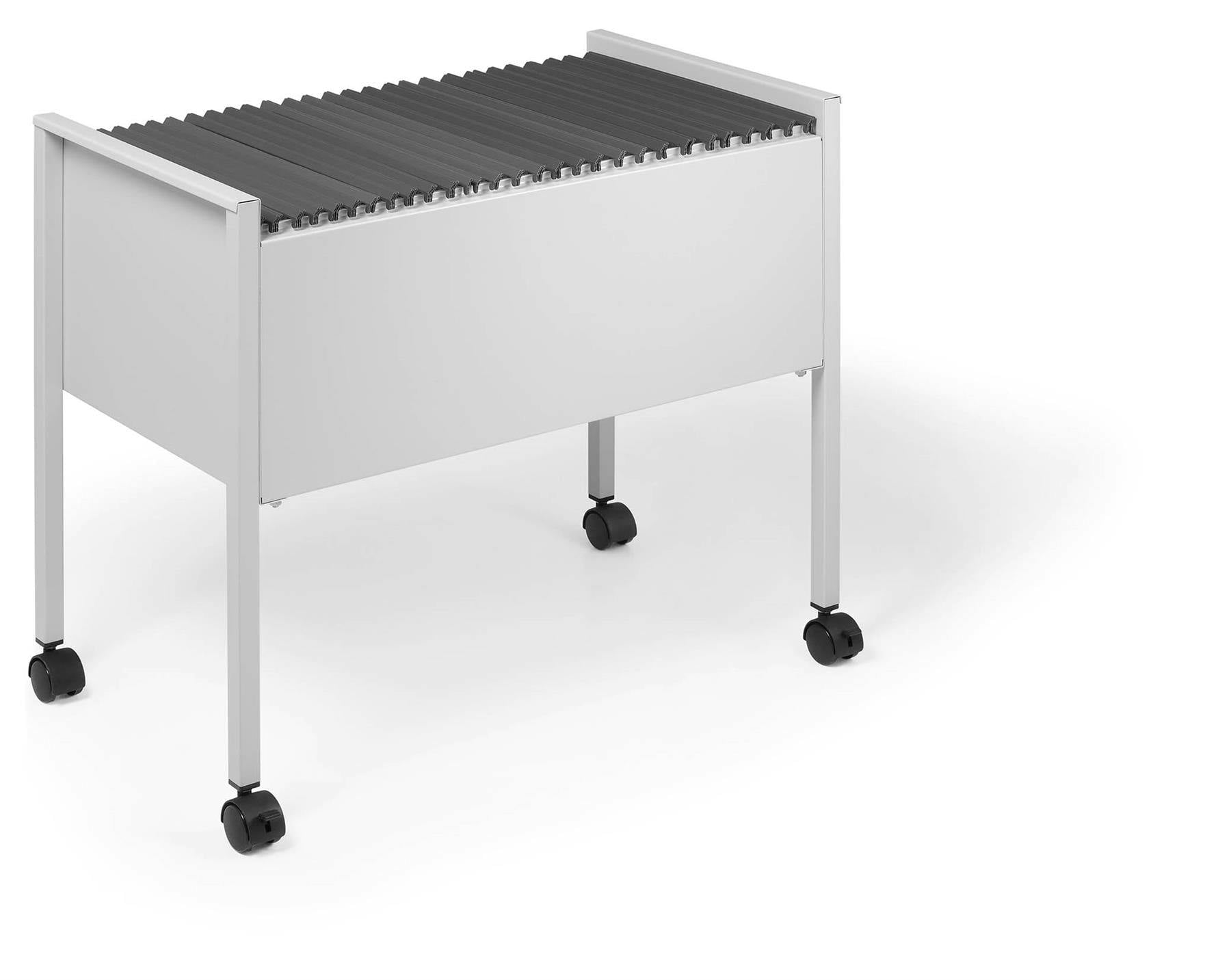 Rackhams Grey Eco Universal Suspension File Trolley | For 80 A4 Folders |