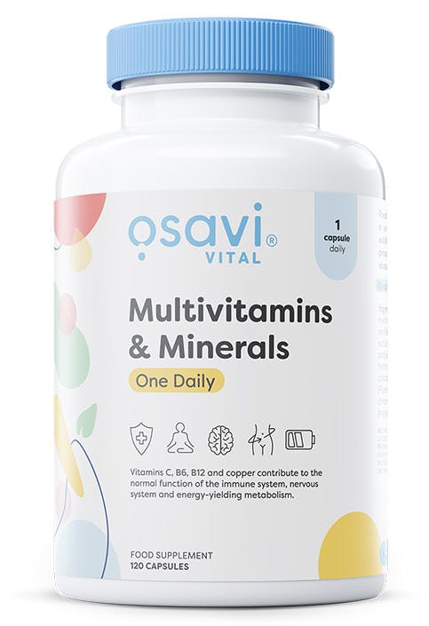 Osavi Multivitamins & Minerals One Daily - 120 Caps - Image 4
