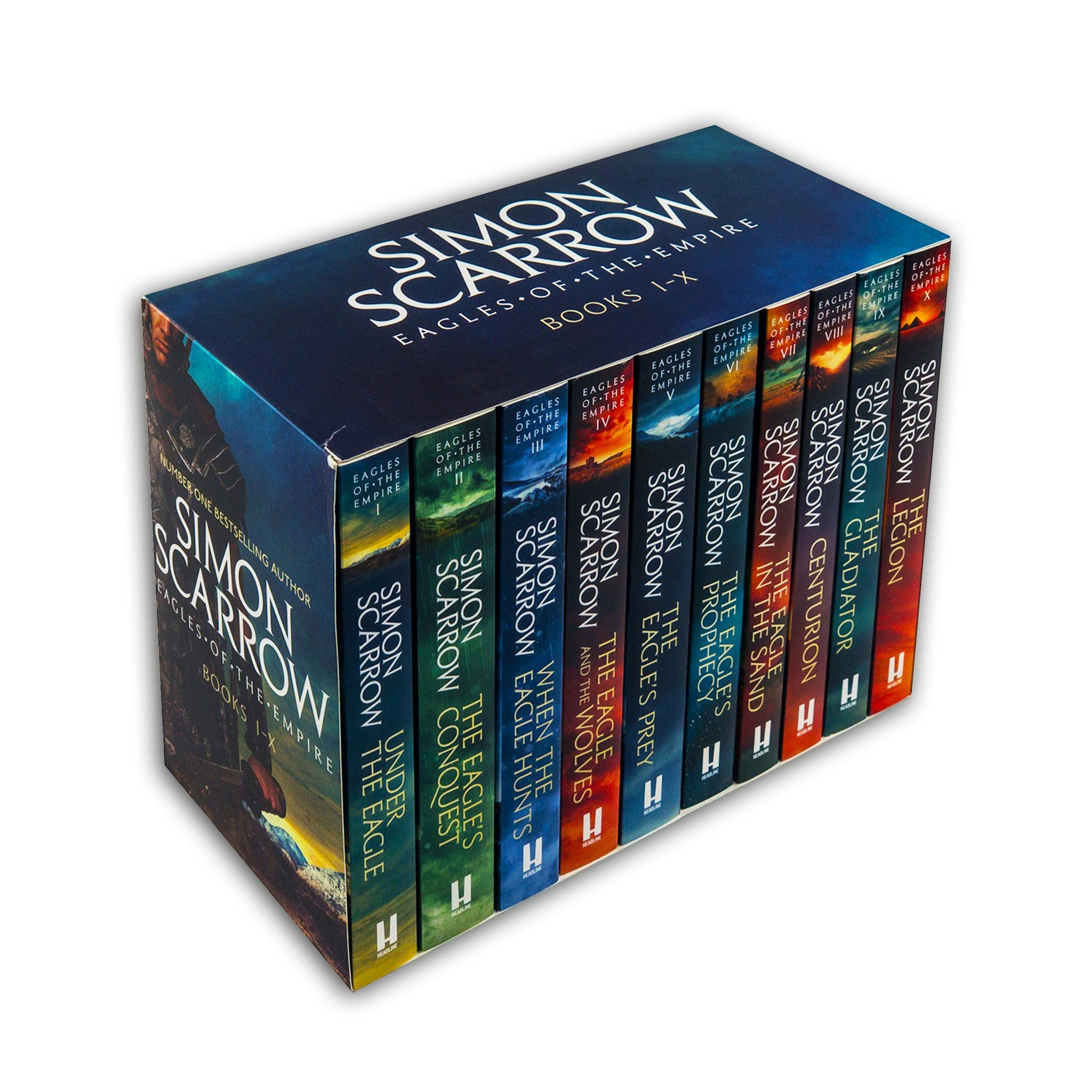 Headline Eagles Of The Empire Series Series 10 Books Collection Set By Simon Scarrow