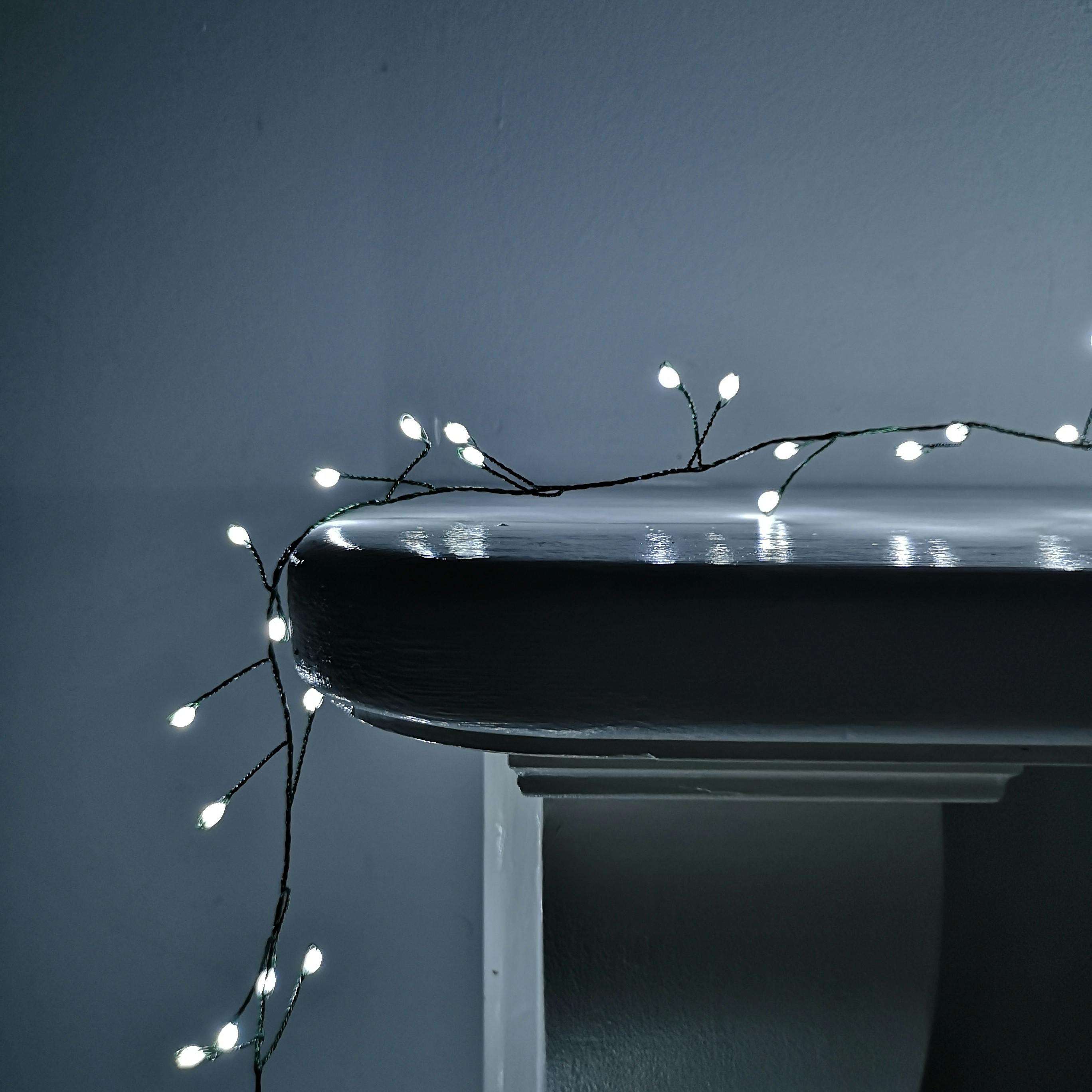 Photos - Fairy Lights Rackhams 1000 LED 20m Premier Tree Ultra Brights Indoor Outdoor Multifunction Christmas Lights with Timer on Green Wire in C
