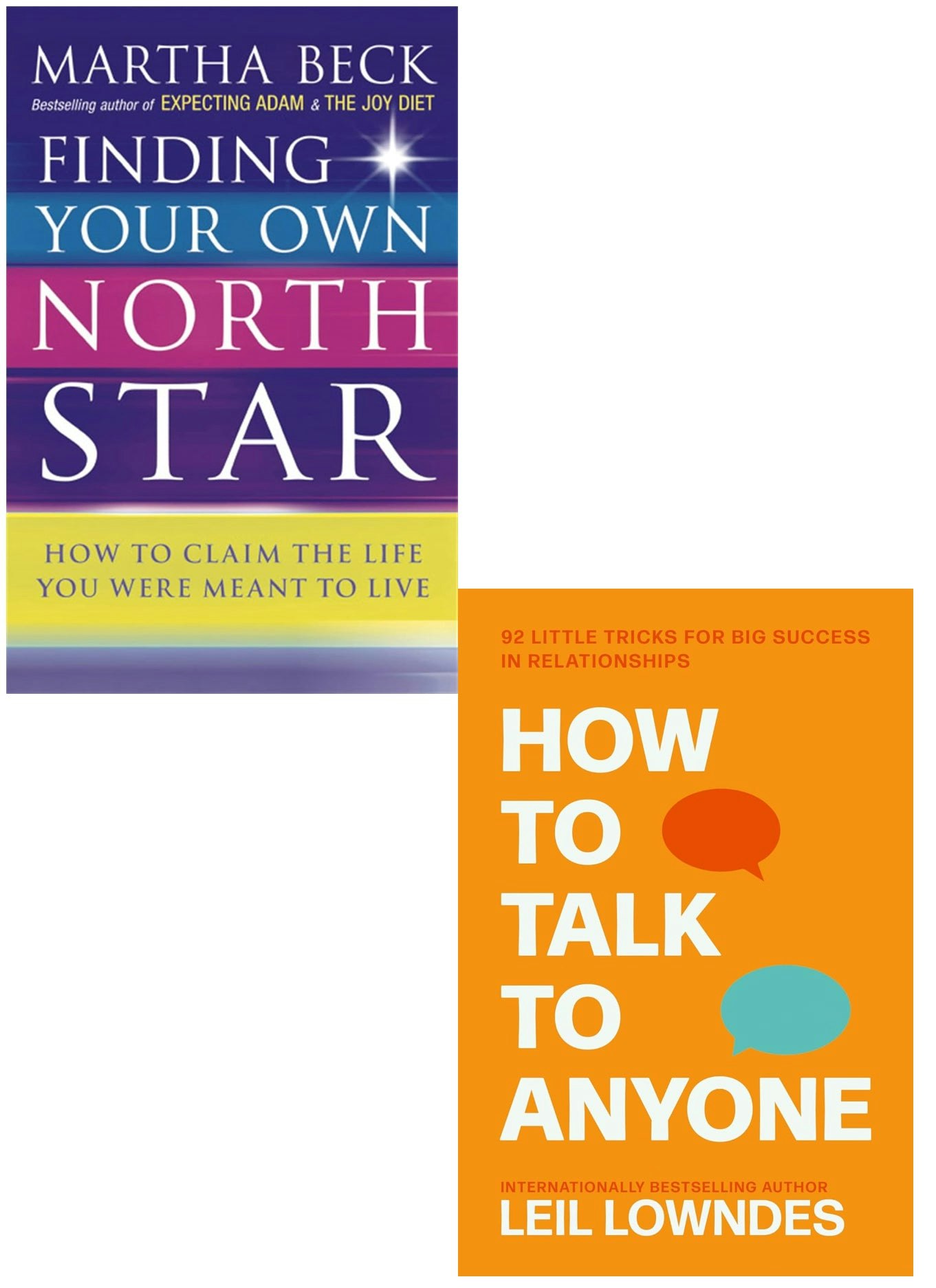 Various Publishers Finding Your Own North Star, How To Talk To Anyone 2 Books Collection Set