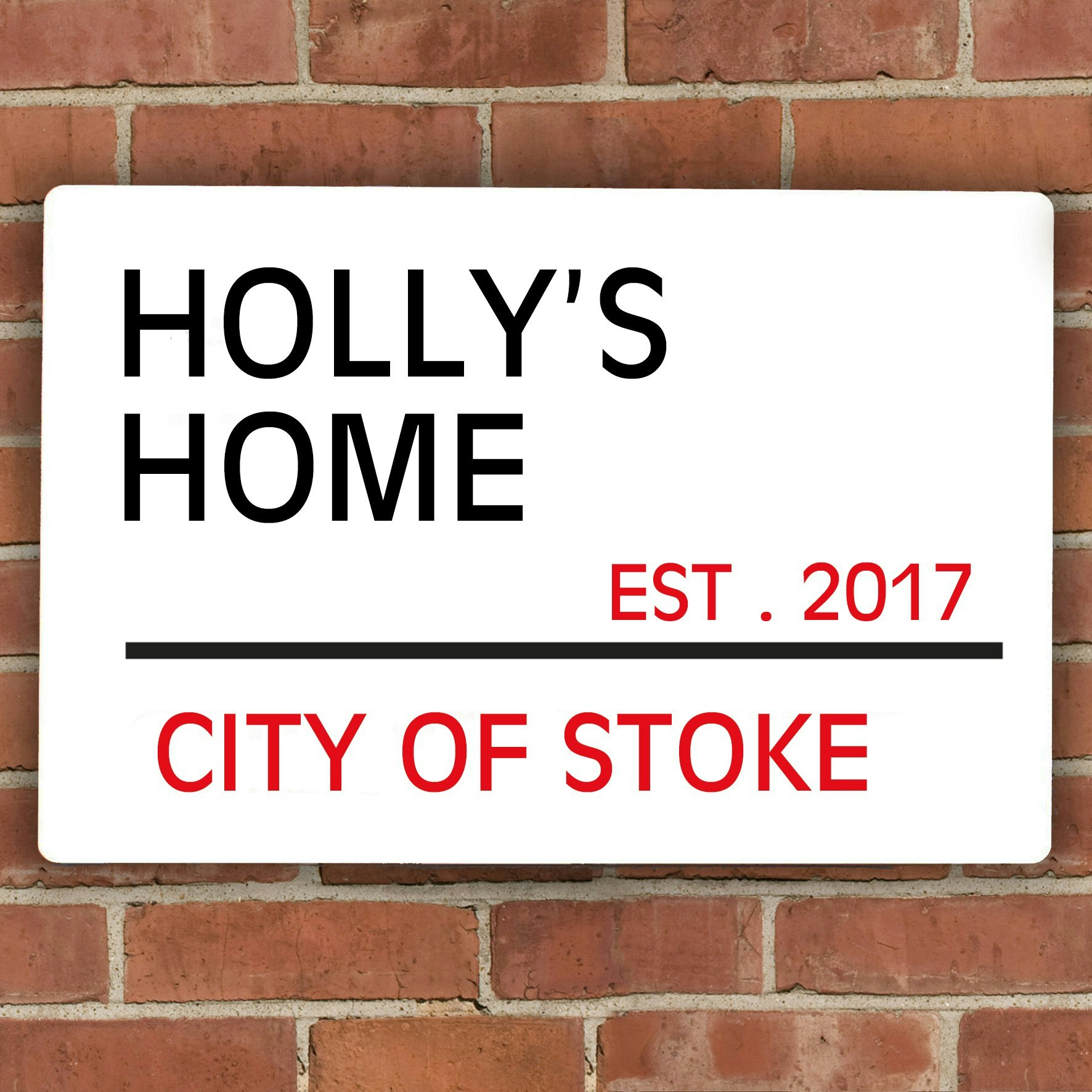 Personalised Memento Company Personalised London Street Sign