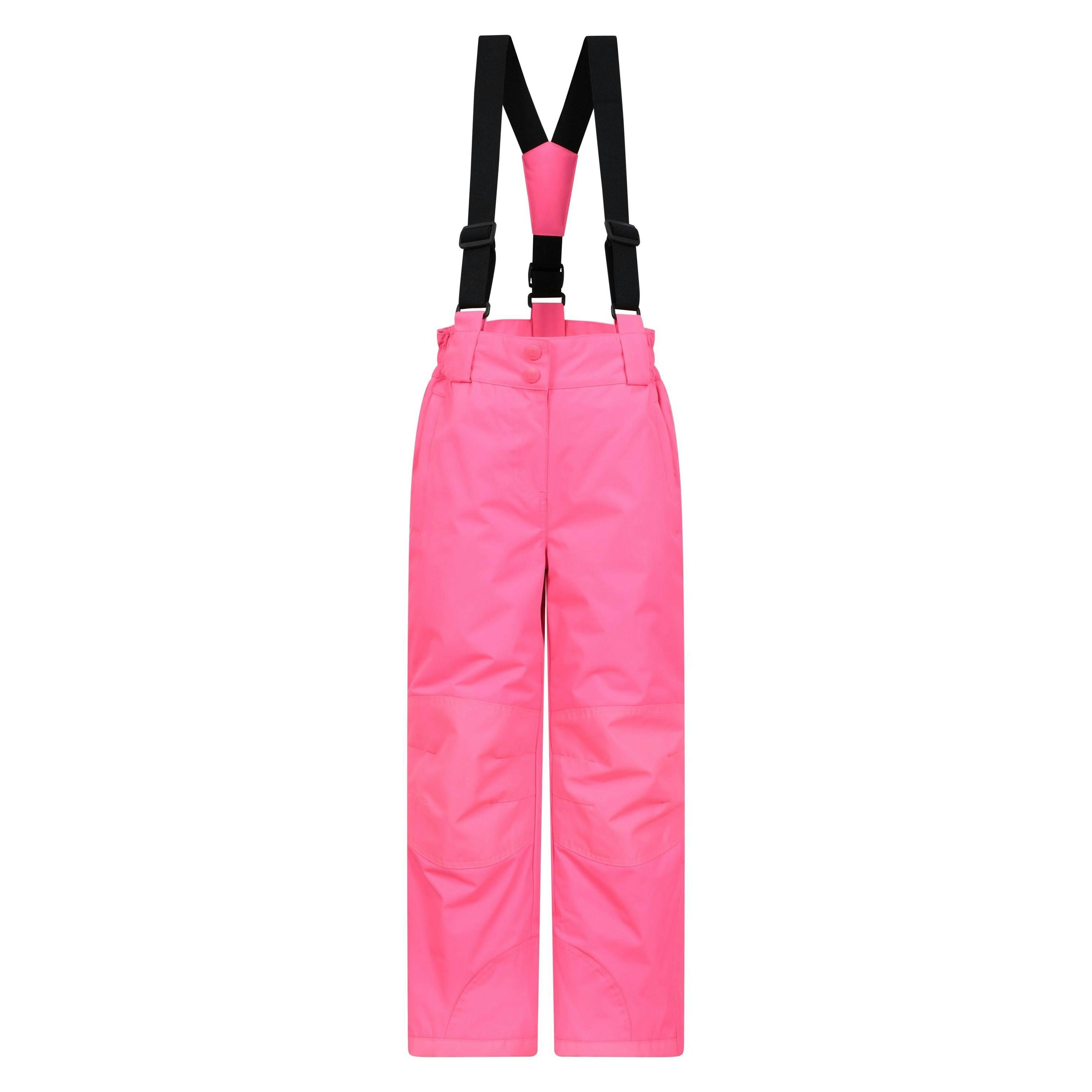 Mountain Warehouse Pink Childrens/Kids Honey Ski Trousers - Diva - 9-10 Years - Diva
