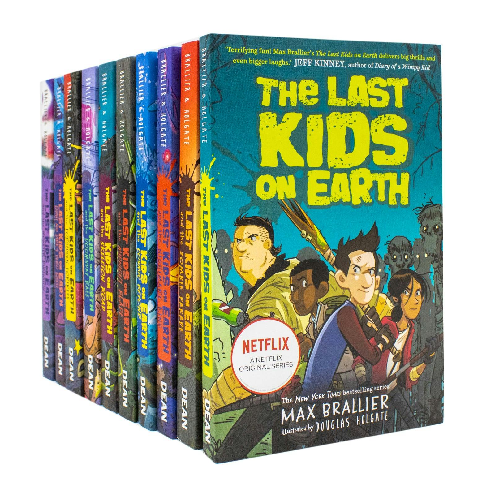 Various Publishers The Last Kids On Earth Series 10 Books Collection Set By Max Brallier – Zombie Parade, Nightmare King & Action Adventure Collection For Kids