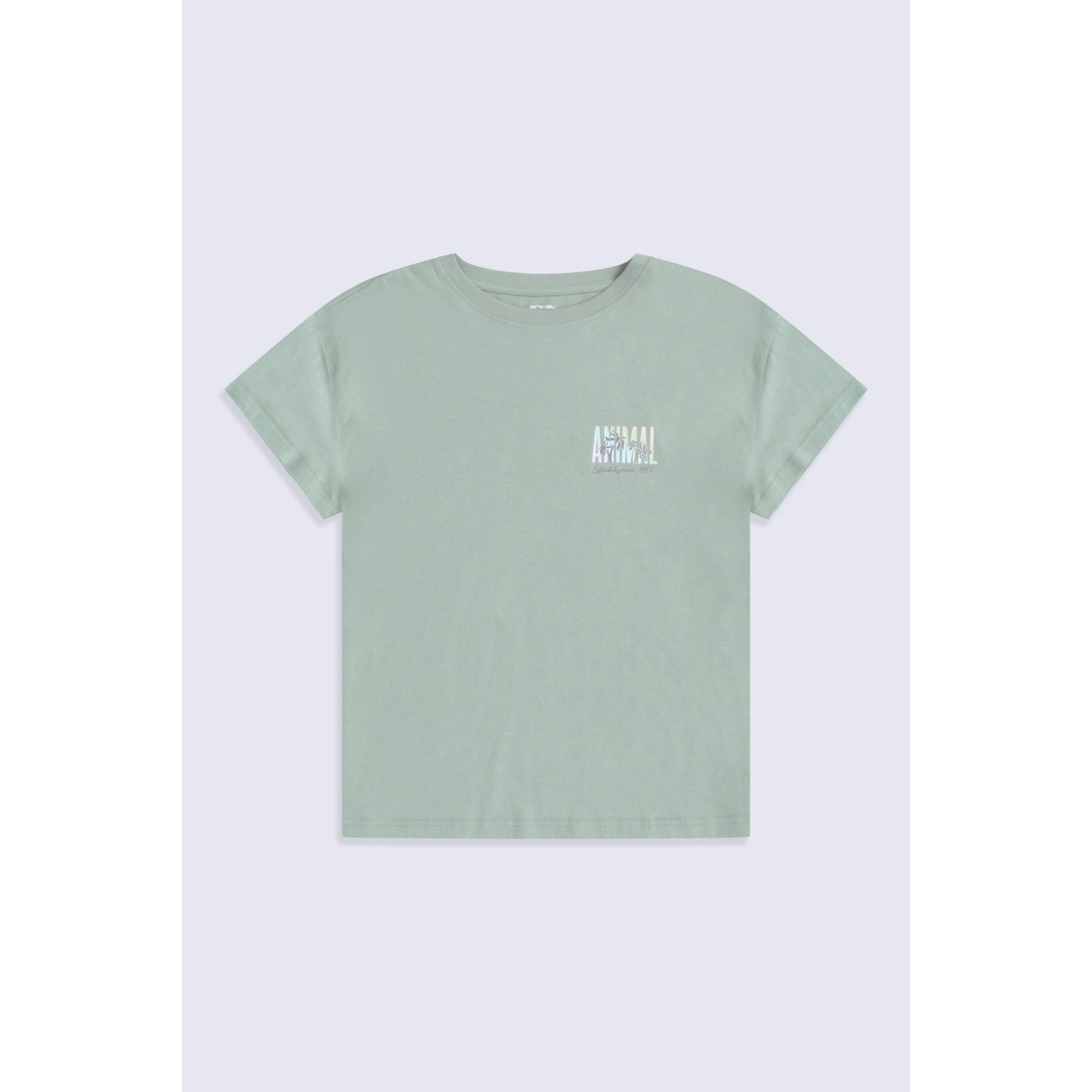 Animal Women's Blue Phoenix Organic T-Shirt - 14 Uk - 100% Mixed