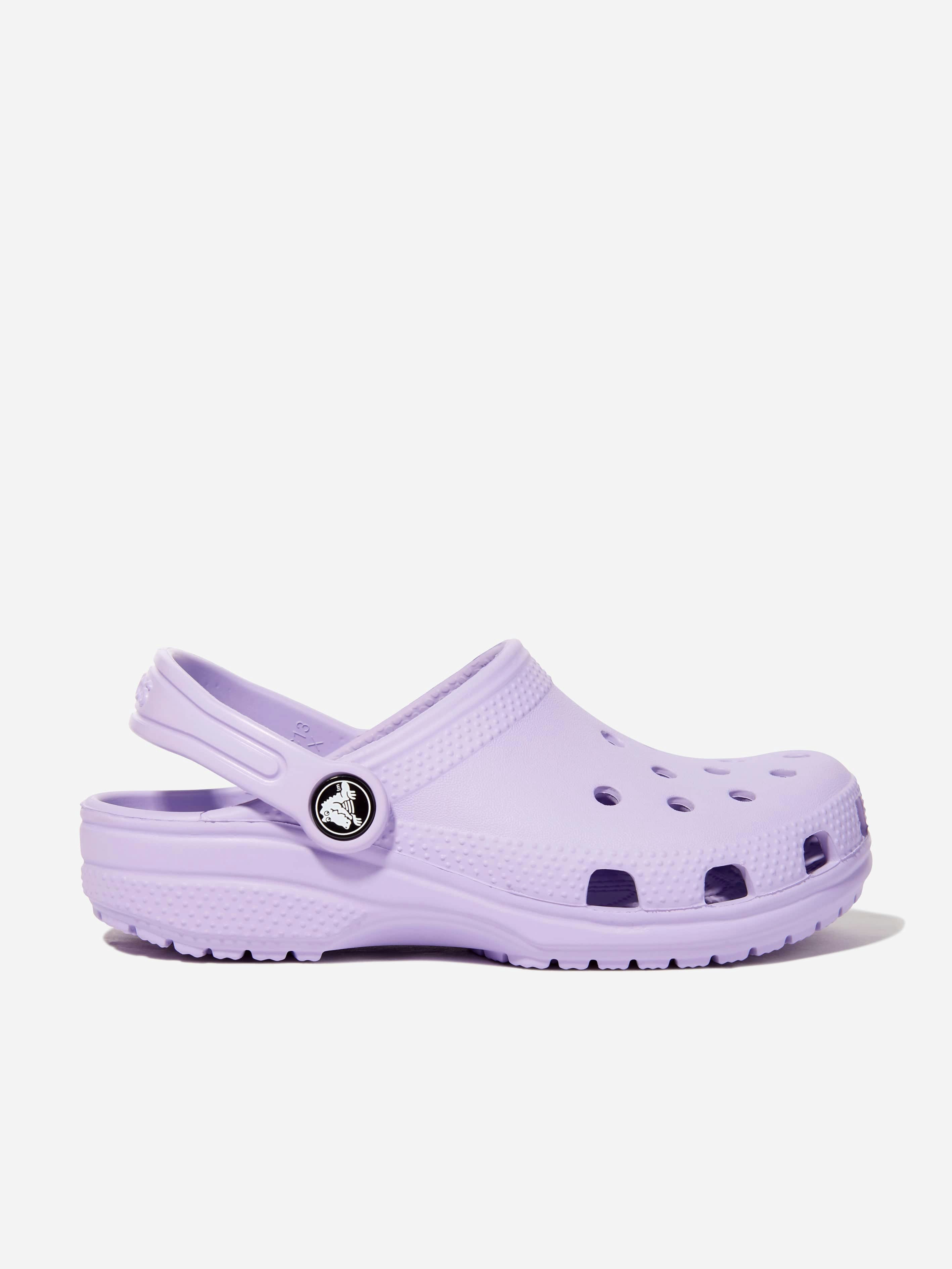 Crocs Girls Purple Classic Clog In - Eu 36 - 37 Uk 4 Us 4