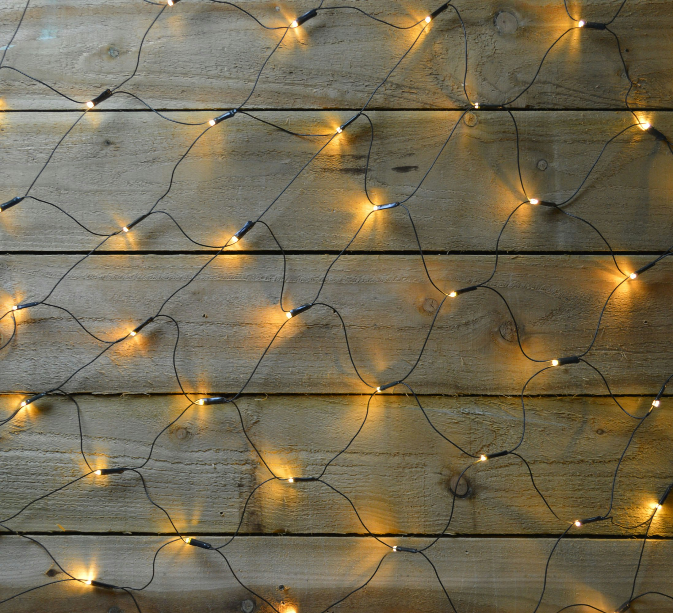 3.5m x 1.2m Christmas Window Net Lights with 360 Warm White LEDs - Samuel Alexander | TJ Hughes - Image 3