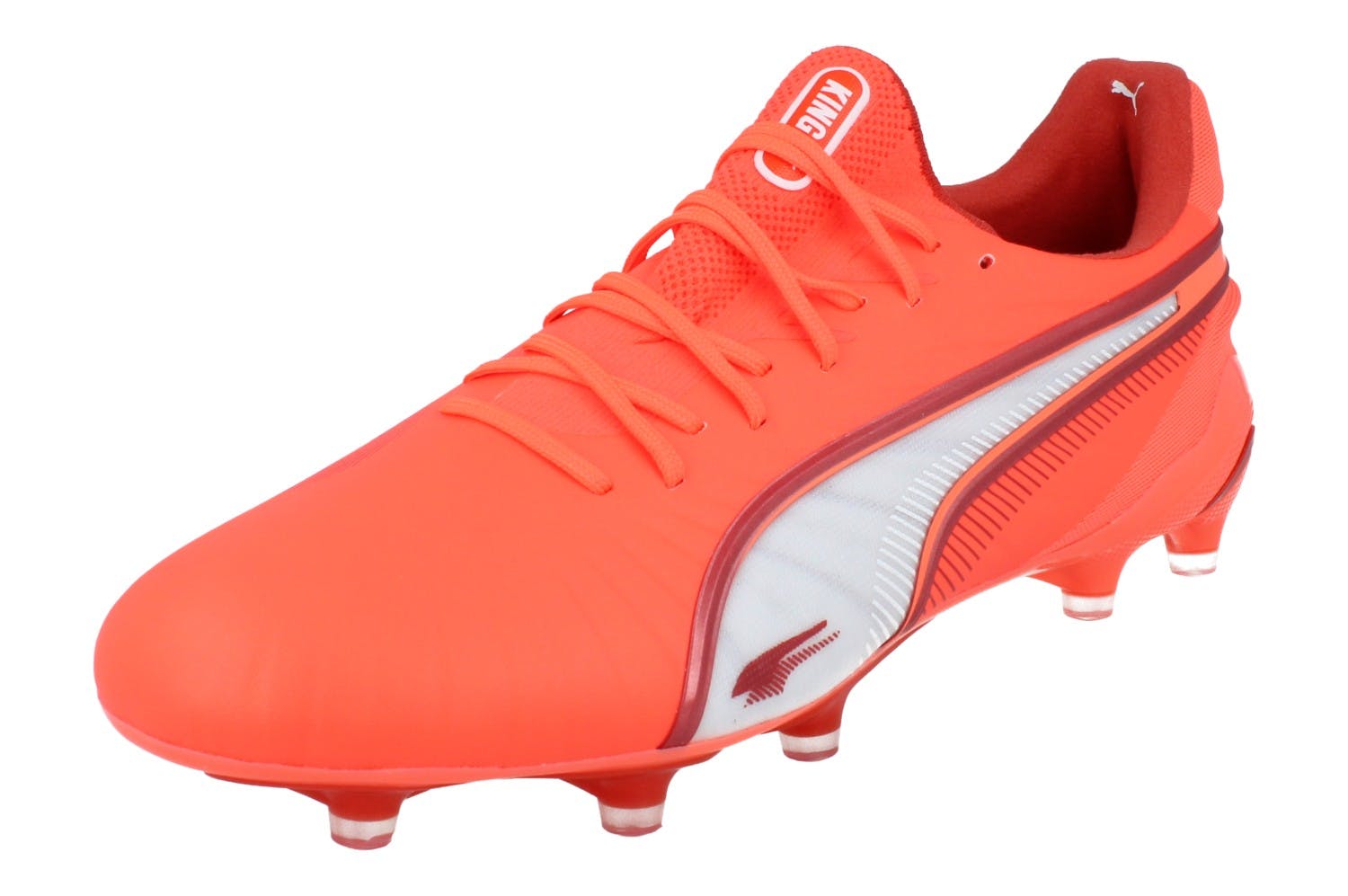 Puma Men's Red/White King Ultimate Fg/Ag Football Boots 108303 - Uk 8.5 | Us 9.5 | Eu 42.5