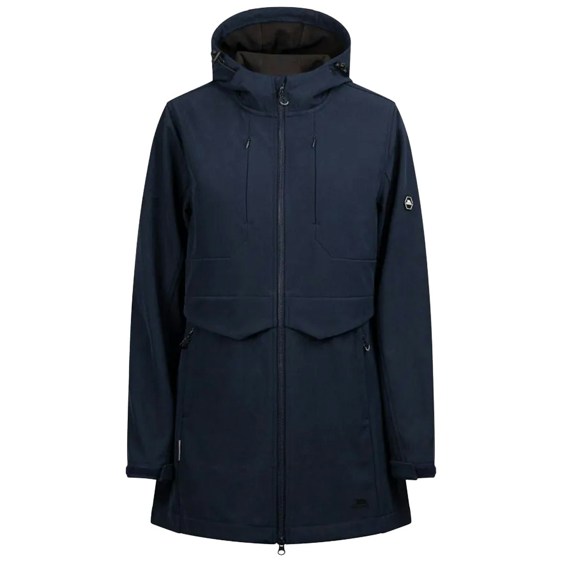 Trespass Women's / Aylmer Soft Shell Jacket - Navy Marl - Navy Marl Medium