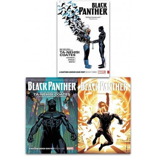 Marvel - Us Black Us Panther A Nation Under Our Feet Collection Books Set Size 3