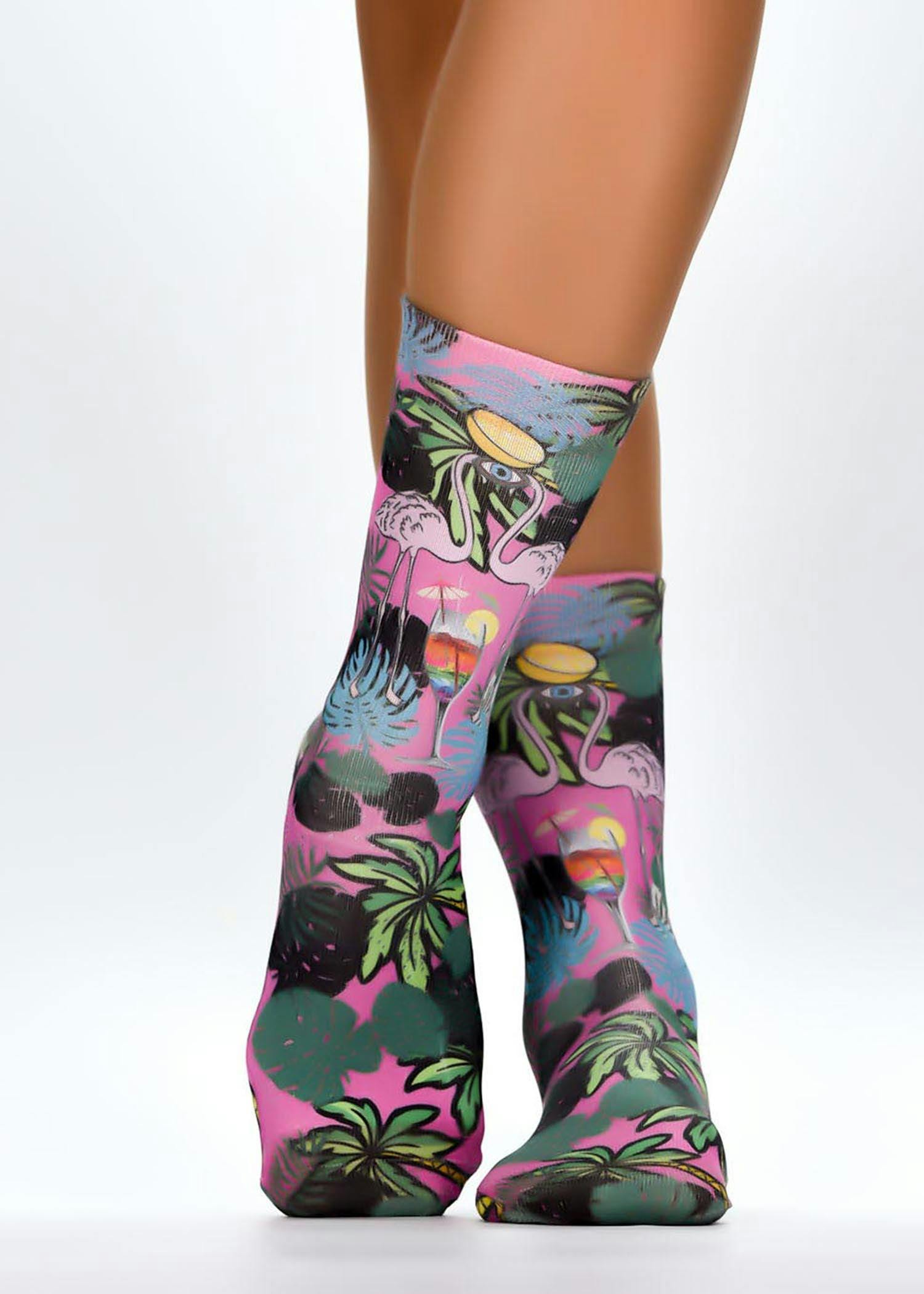 Jemsox Women's Jungle Party Ii Fun Gift Socks