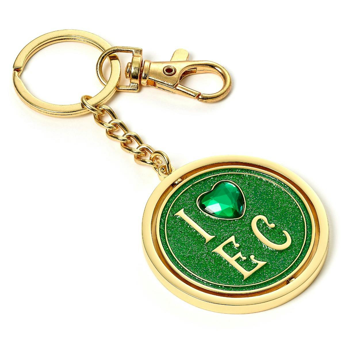 The Carat Shop Gold Wicked I Love Emerald City Spinning Keyring