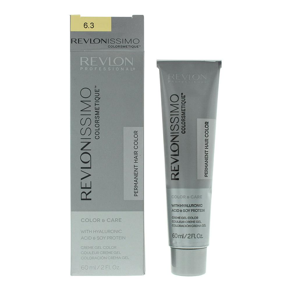 Revlon Dark/Golden Revlonissimo Colorsmetique 6.3 Blonde Hair Colour 60Ml