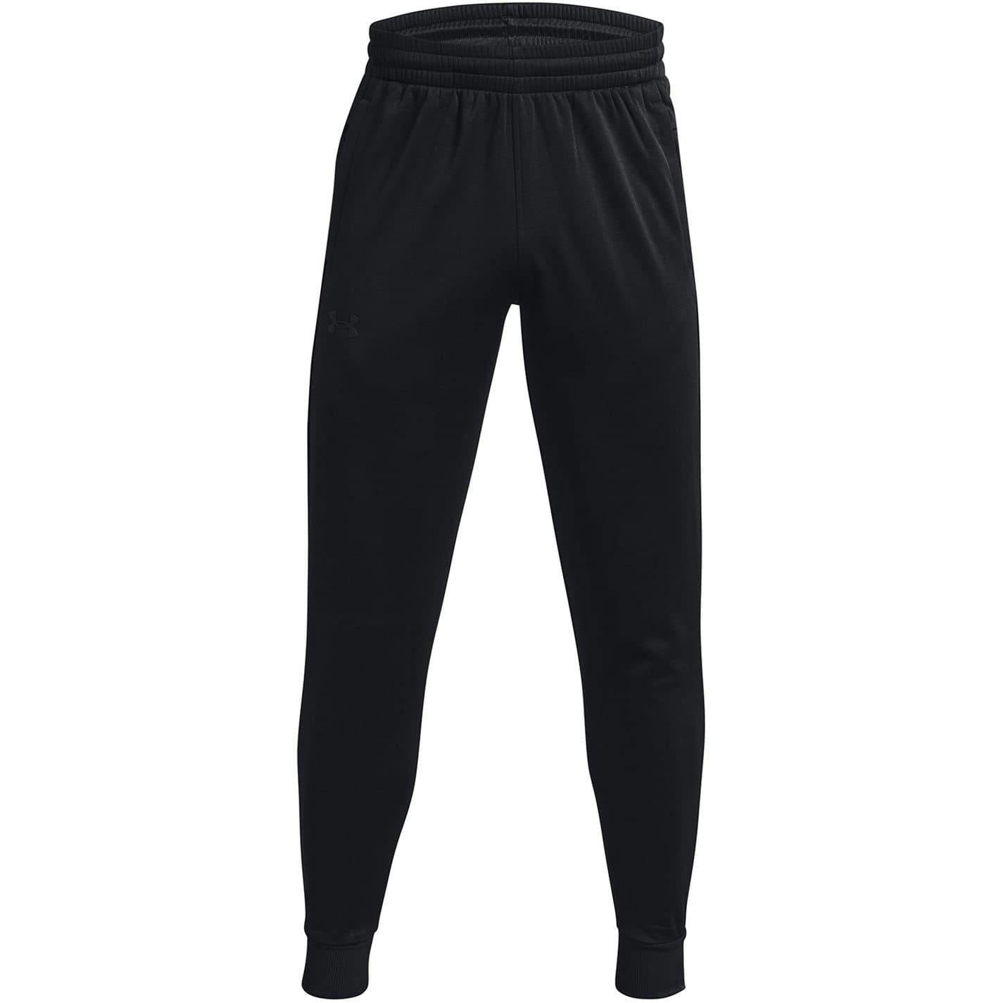 Under Armour Men's Black Fleece Joggers - Xxl - 100% Polyester