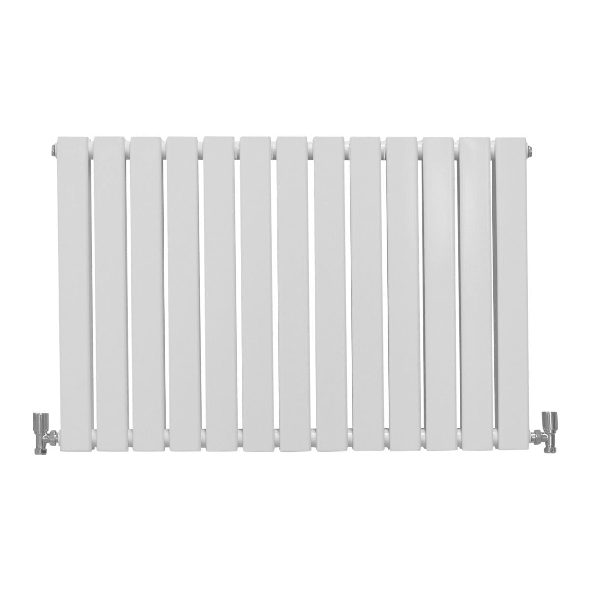 Monstershop White Designer Flat Panel Radiator - Gloss (600Mm X 910Mm)