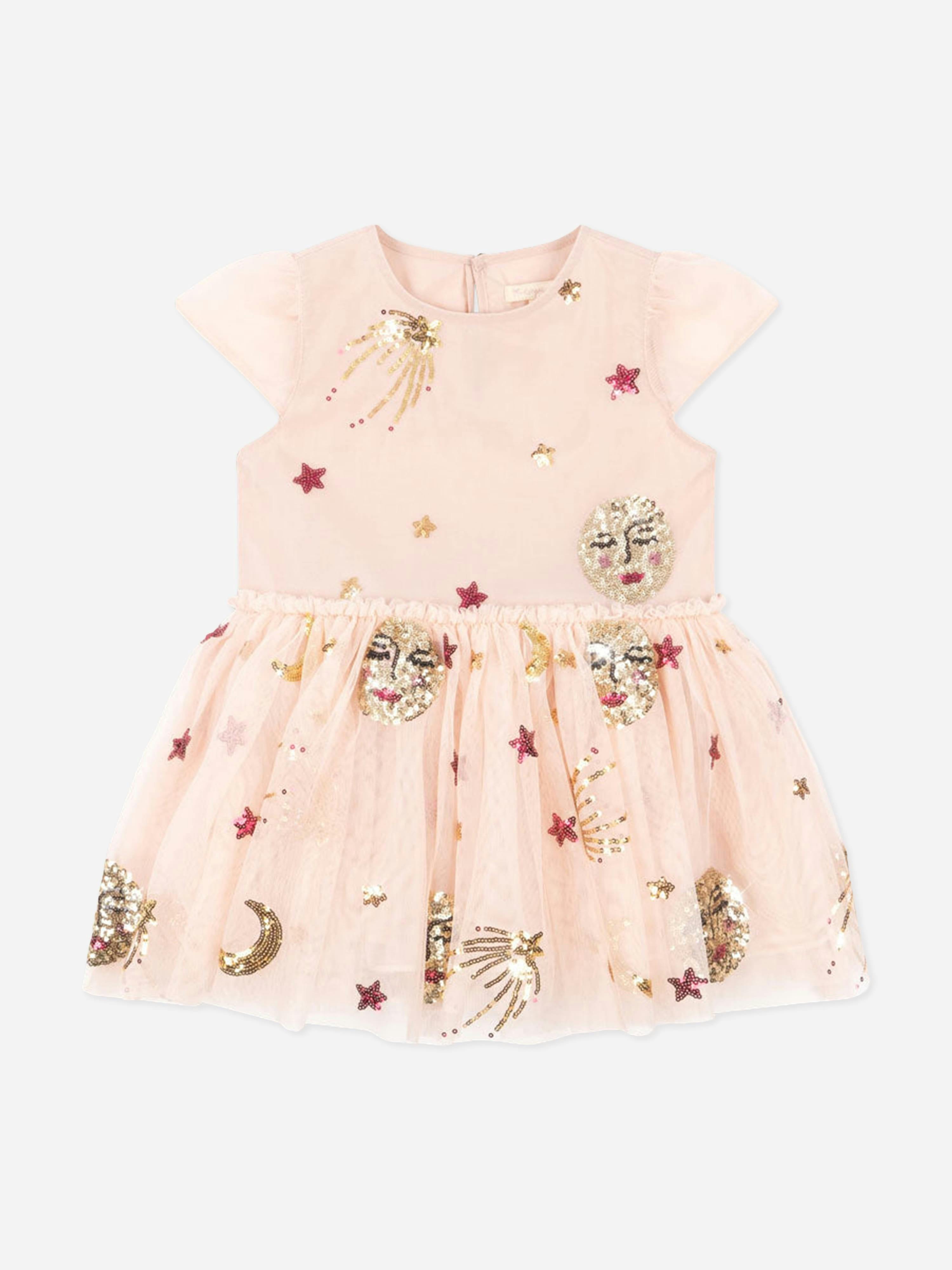 Konges Slojd Girls Pink Konges Sløjd Odette Dres In - 2 Yrs