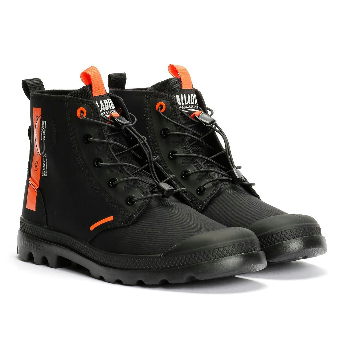 Palladium Black Pampa Lite Journey Boots - Uk 6 / Eu 40 / Us 7