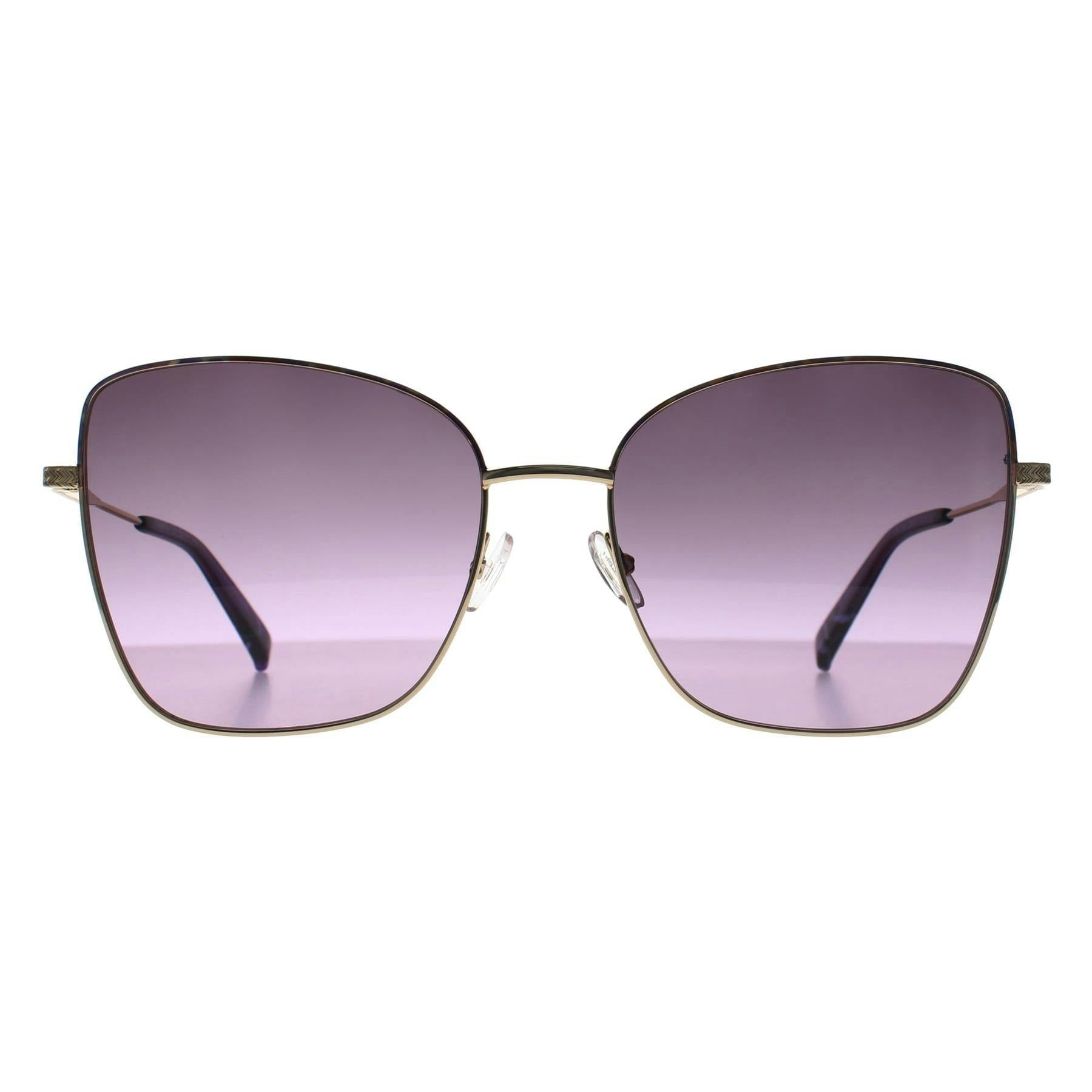 Missoni Gold/Purple Sunglasses Mis 0138/S 8Q4 Dg Violet Tortoise Gradient